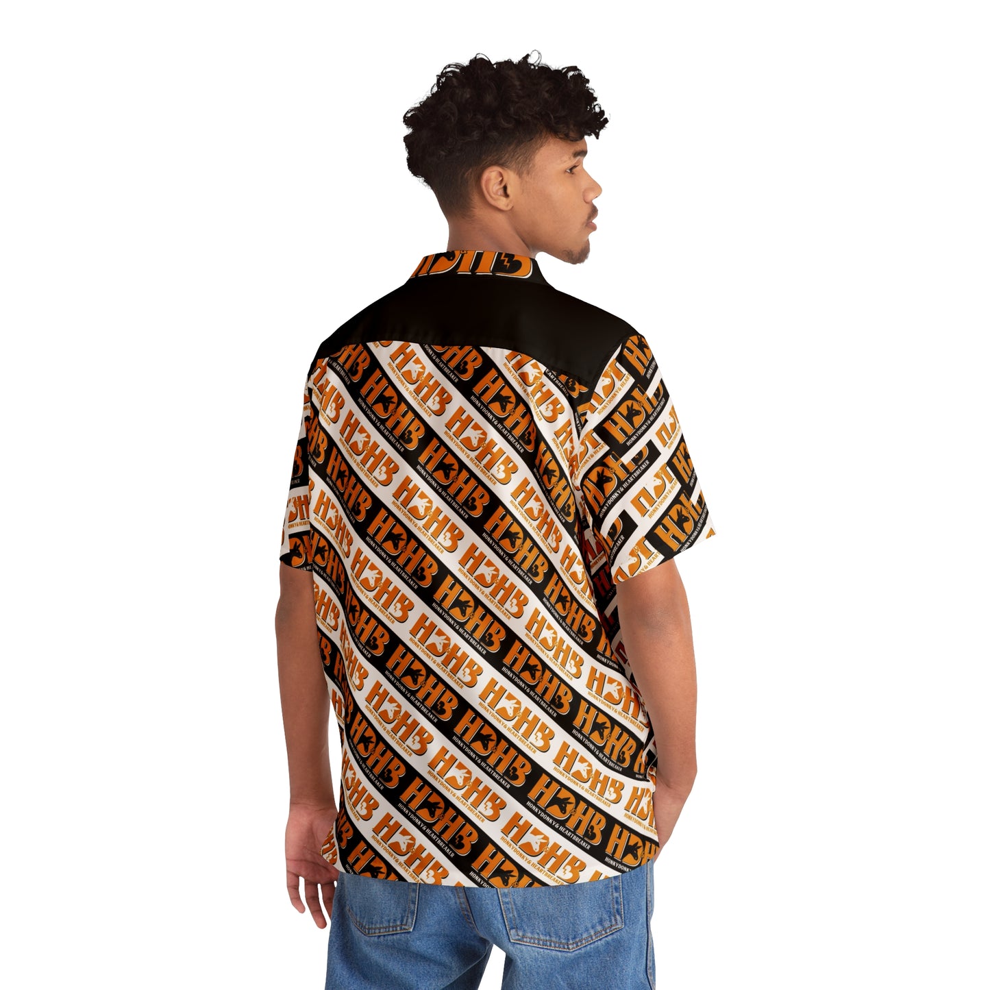 HD&HB SF GIANTS - Men's Hawaiian Shirt (AOP)