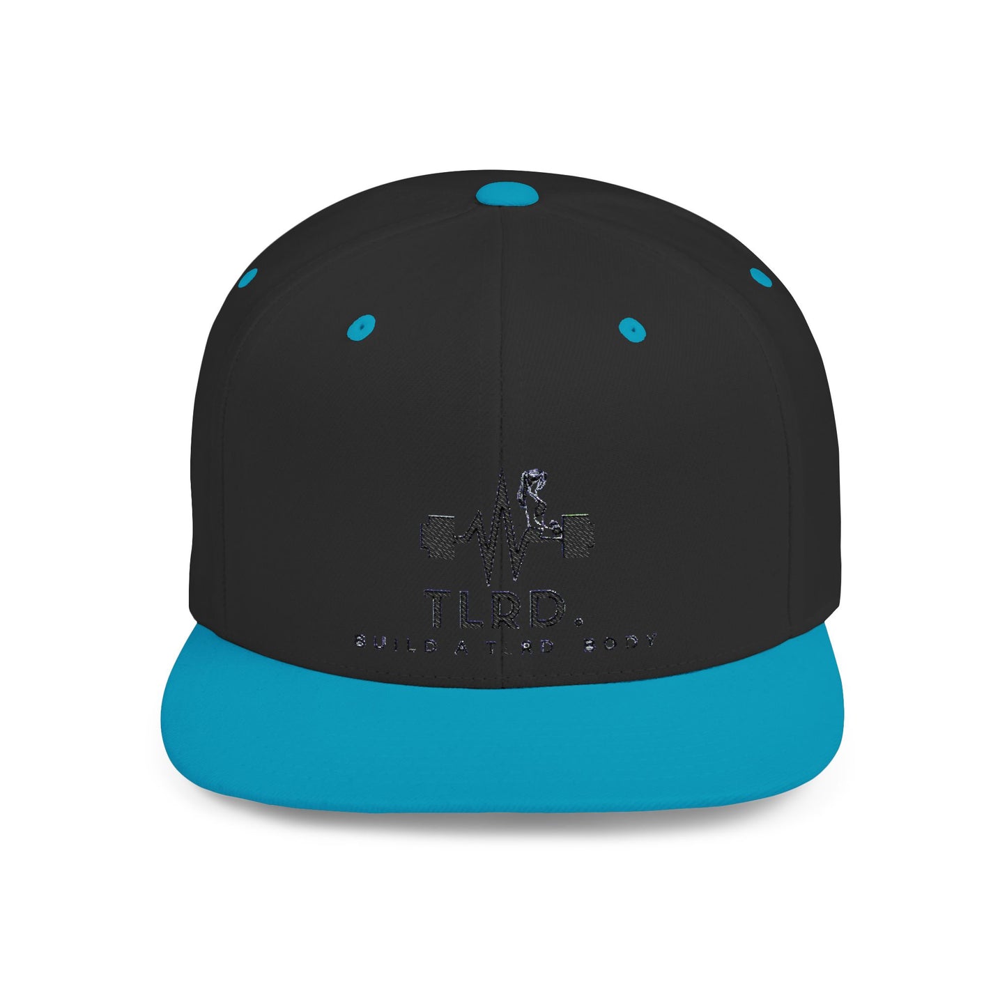 TLRD Fitness Flat Bill Snapback - Build a TLDR Body Cap for Gym Enthusiasts
