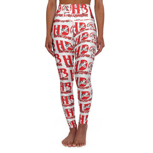 HD&HB RW- High Waisted Yoga Leggings (AOP)