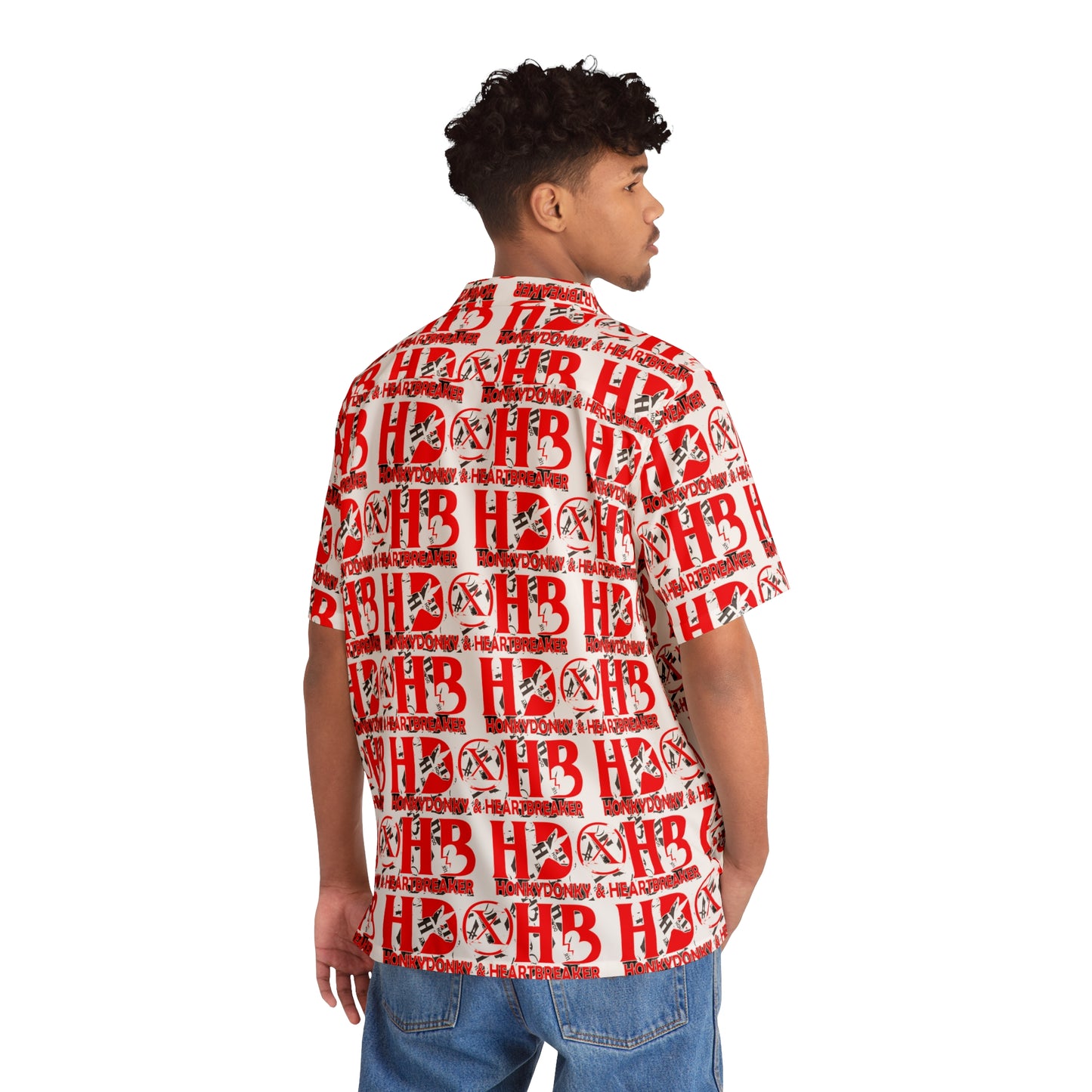 HD&HB RW - Men's Hawaiian Shirt (AOP)