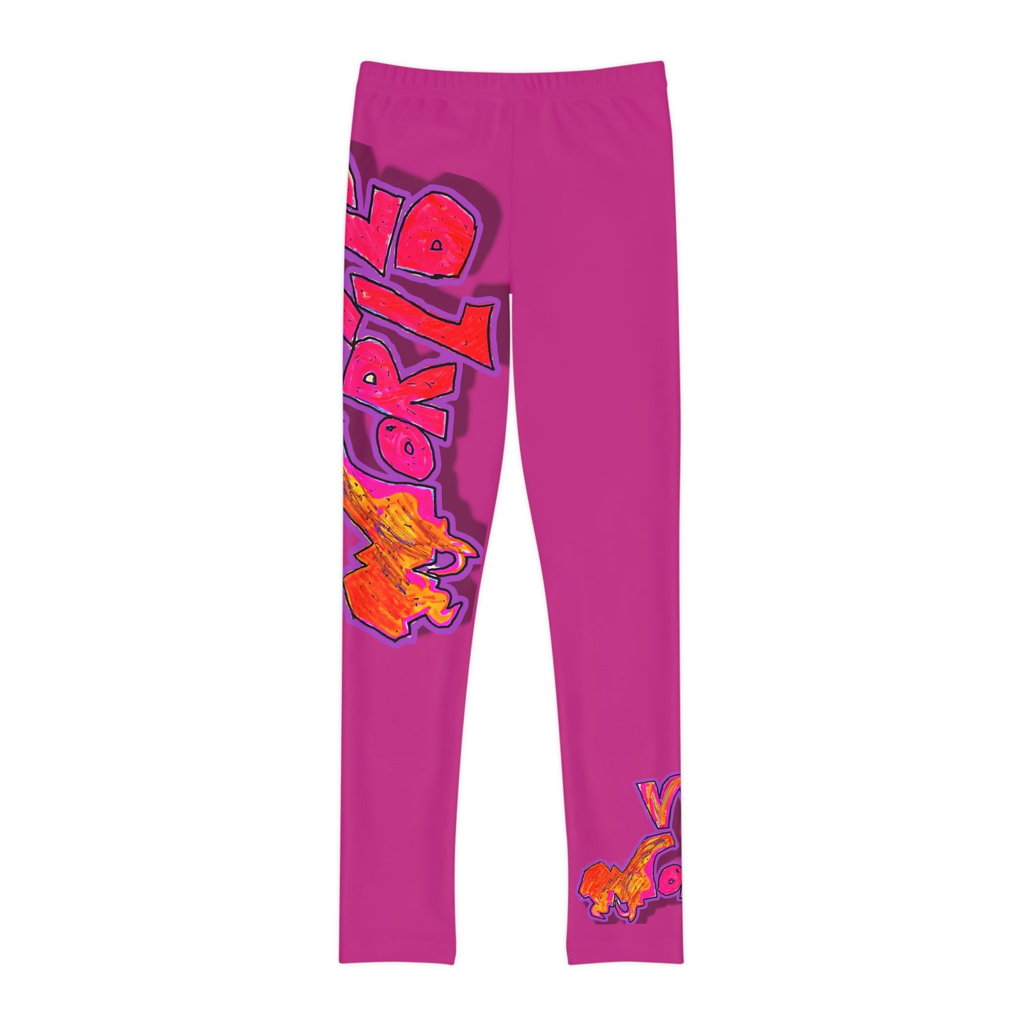 Wyld world Youth Full-Length Leggings (AOP)