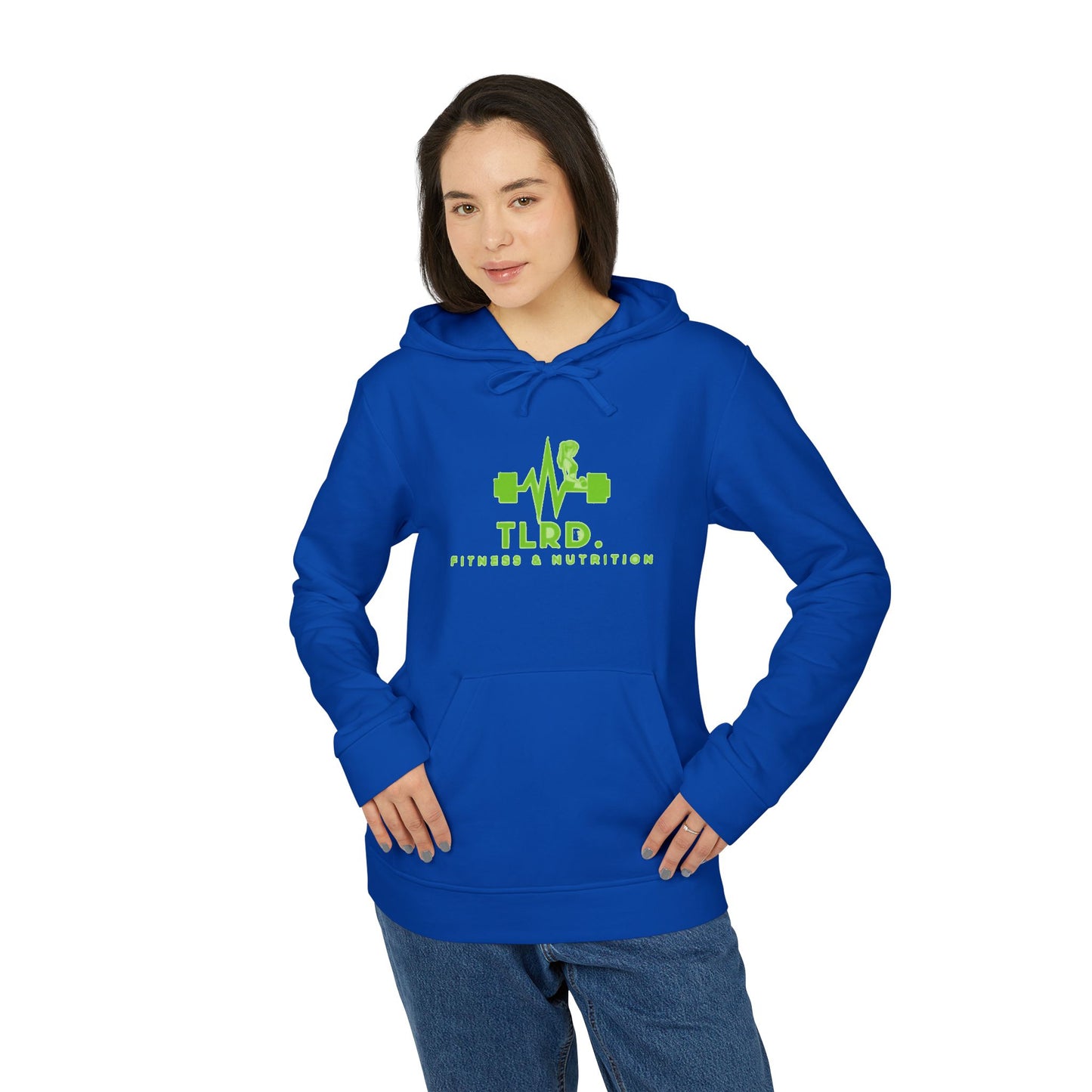 TLRD Fitness Unisex Fleece Hoodie - Workout and Nutrition Inspired Apparel