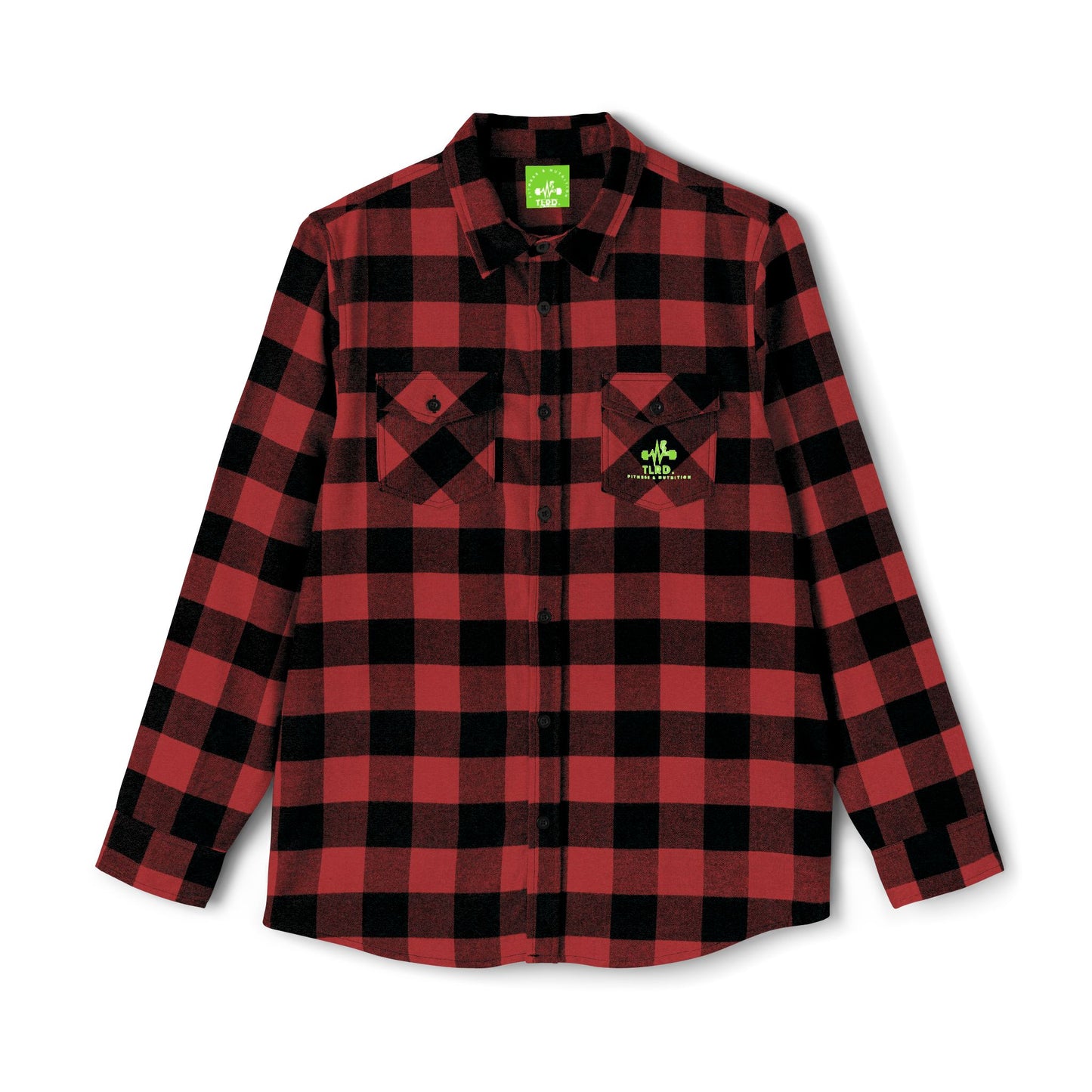 TRLD - Eco-Friendly Unisex Flannel Shirt - Fitness Vibe, Perfect for Outdoors & Gym Lovers