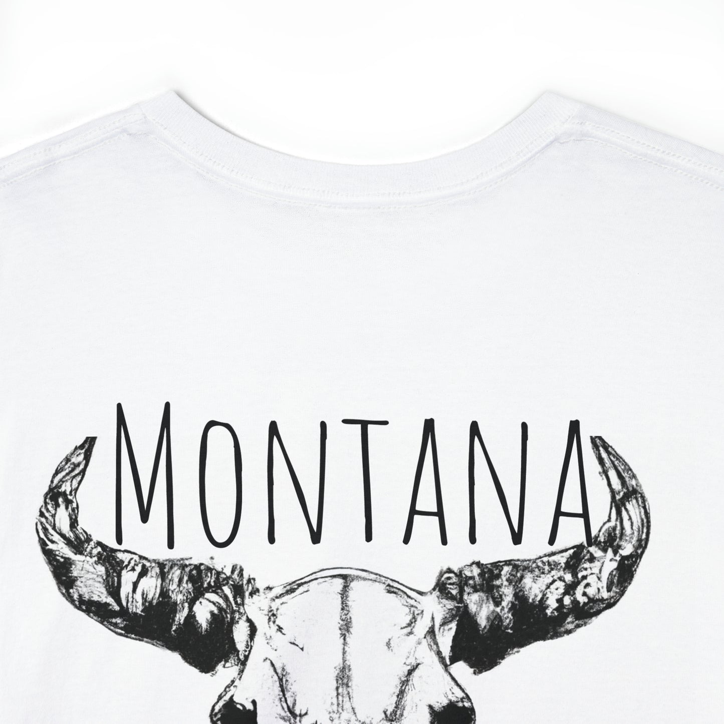 Montana - Home of The Last Blest Place - Unisex Heavy Cotton Tee