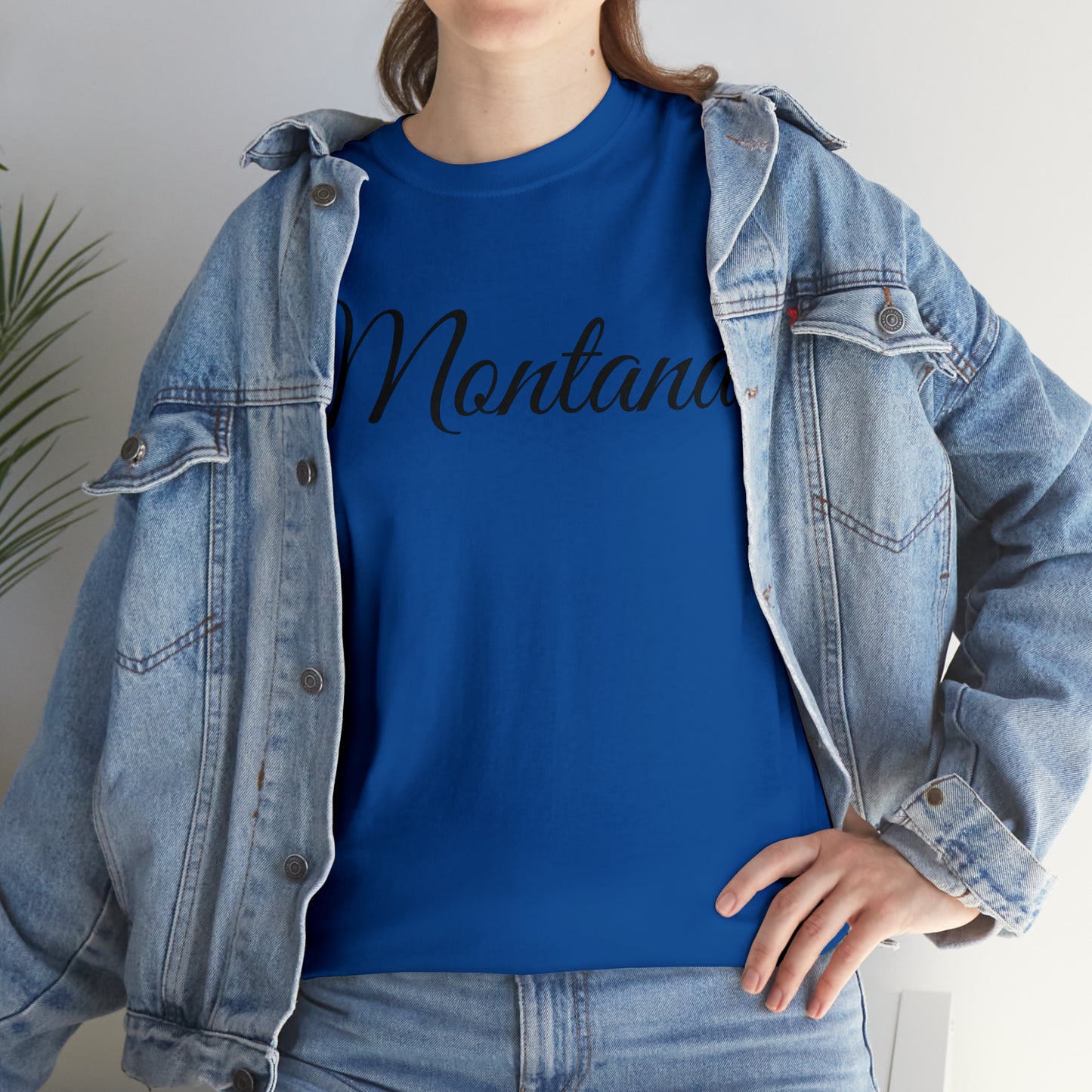 Montana Wild Horses - Unisex Heavy Cotton Tee