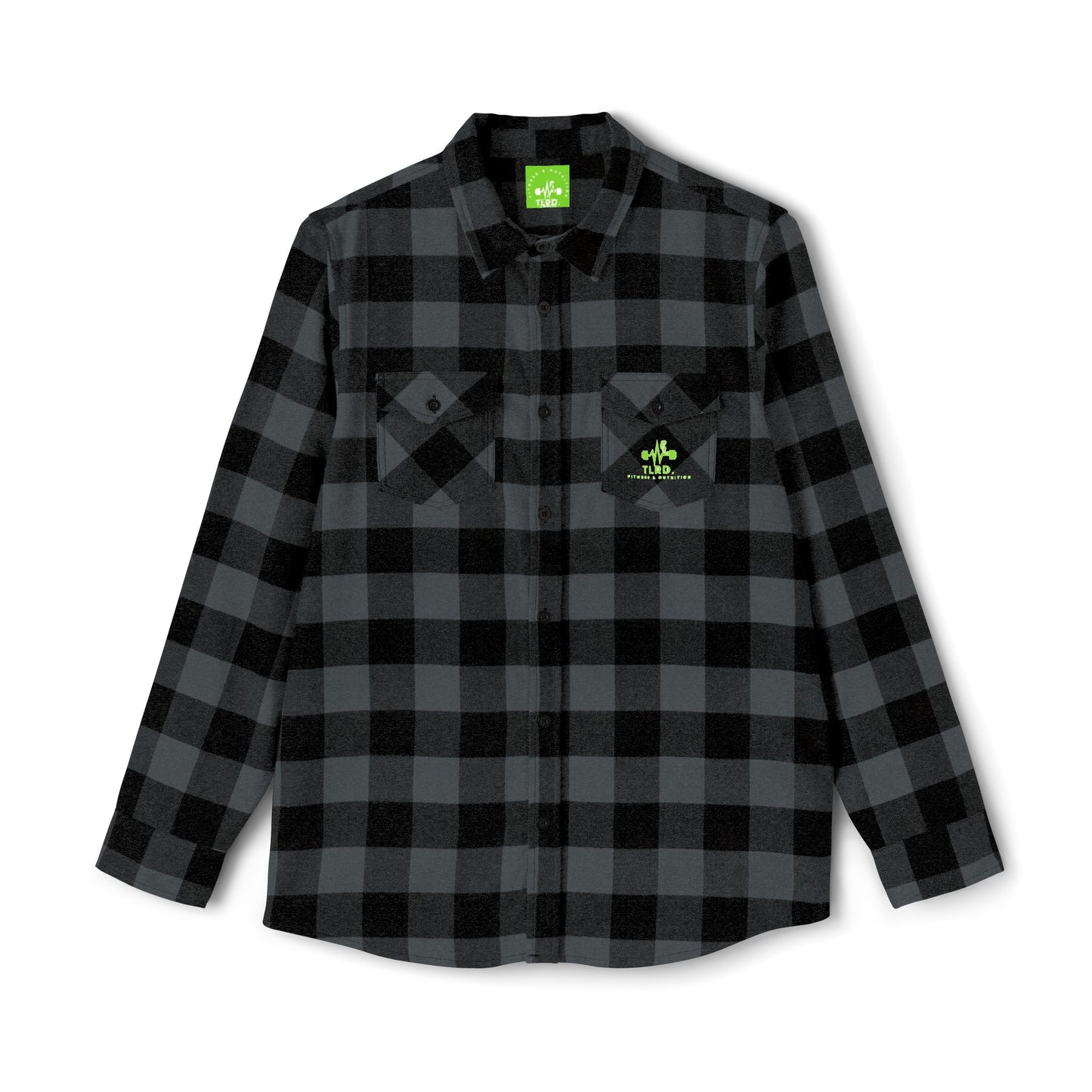 TRLD - Eco-Friendly Unisex Flannel Shirt - Fitness Vibe, Perfect for Outdoors & Gym Lovers