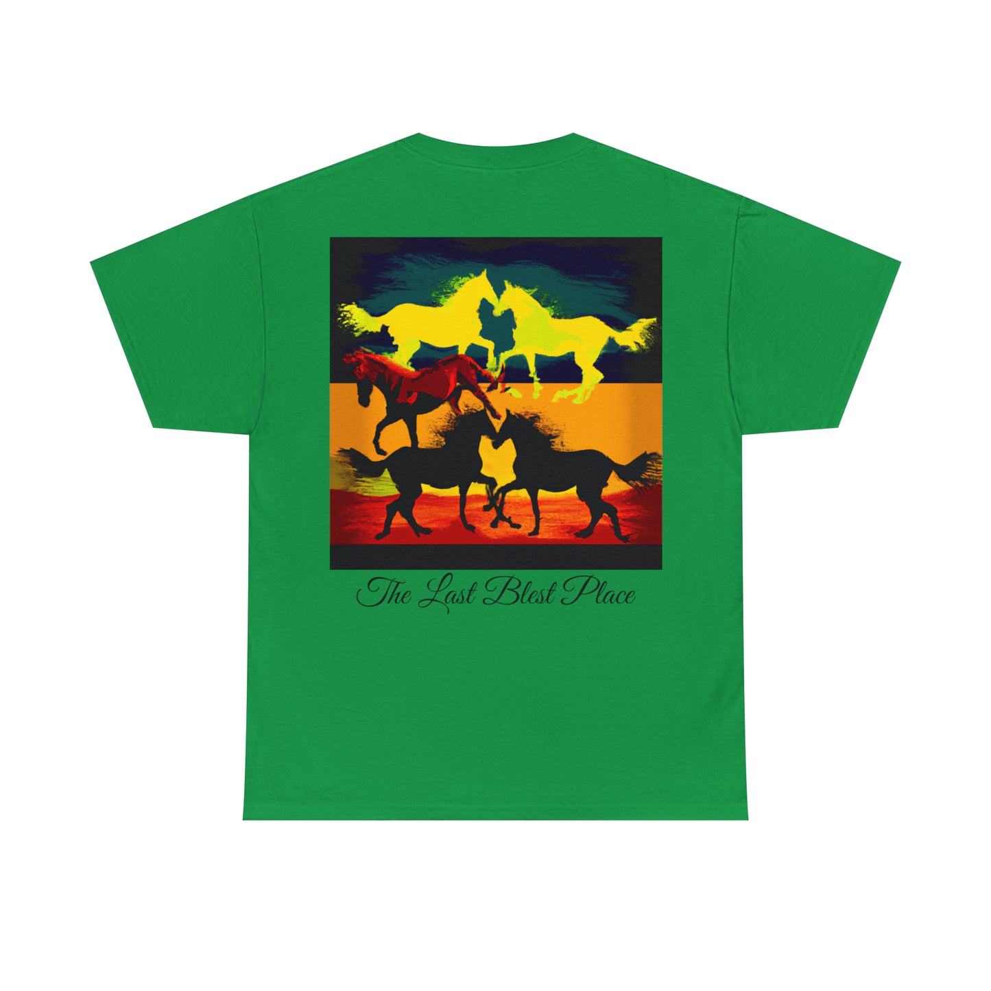 Montana Wild Horses - Unisex Heavy Cotton Tee