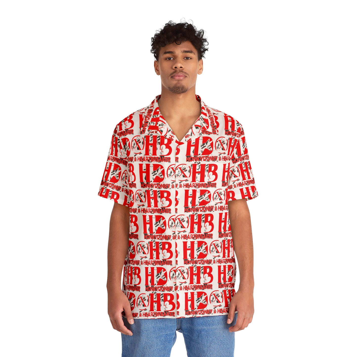 HD&HB RW - Men's Hawaiian Shirt (AOP)