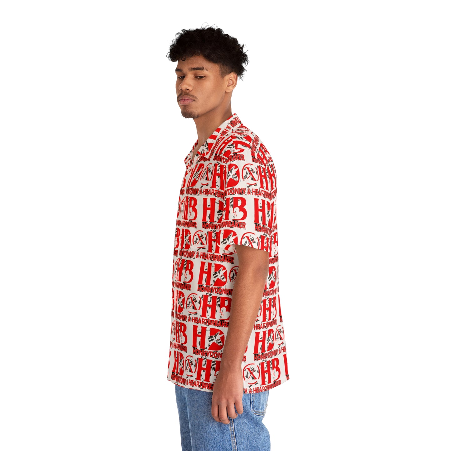 HD&HB RW - Men's Hawaiian Shirt (AOP)