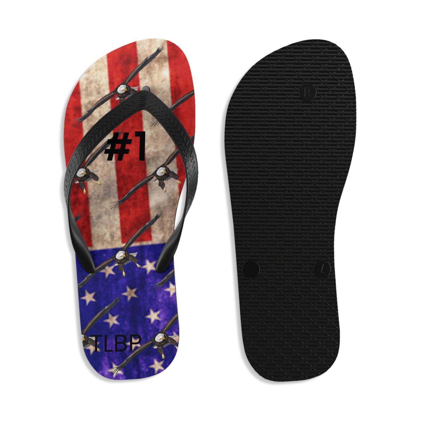 #1 DAD - Unisex Flip-Flops