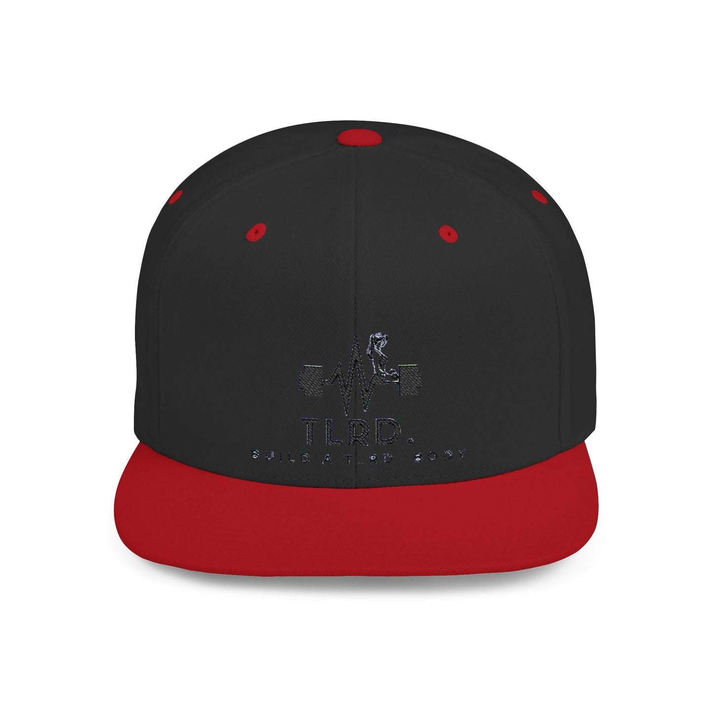 TLRD Fitness Flat Bill Snapback - Build a TLDR Body Cap for Gym Enthusiasts