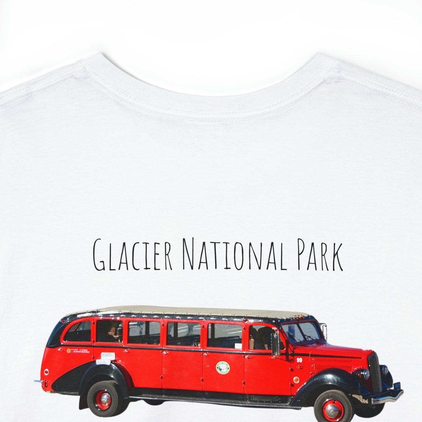 Glacier National Park - Home of The Last Blest Place - Unisex Heavy Cotton Tee