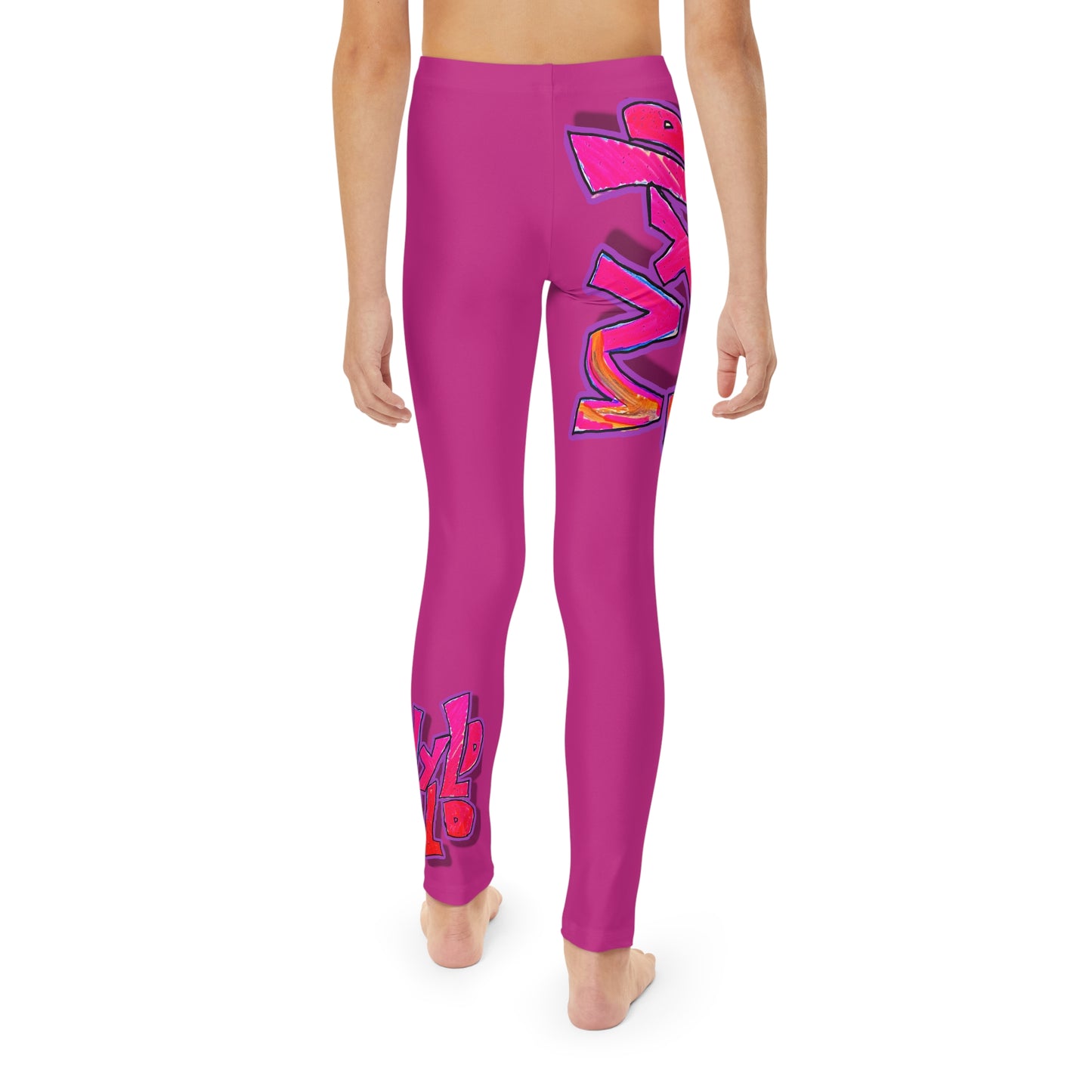 Wyld world Youth Full-Length Leggings (AOP)