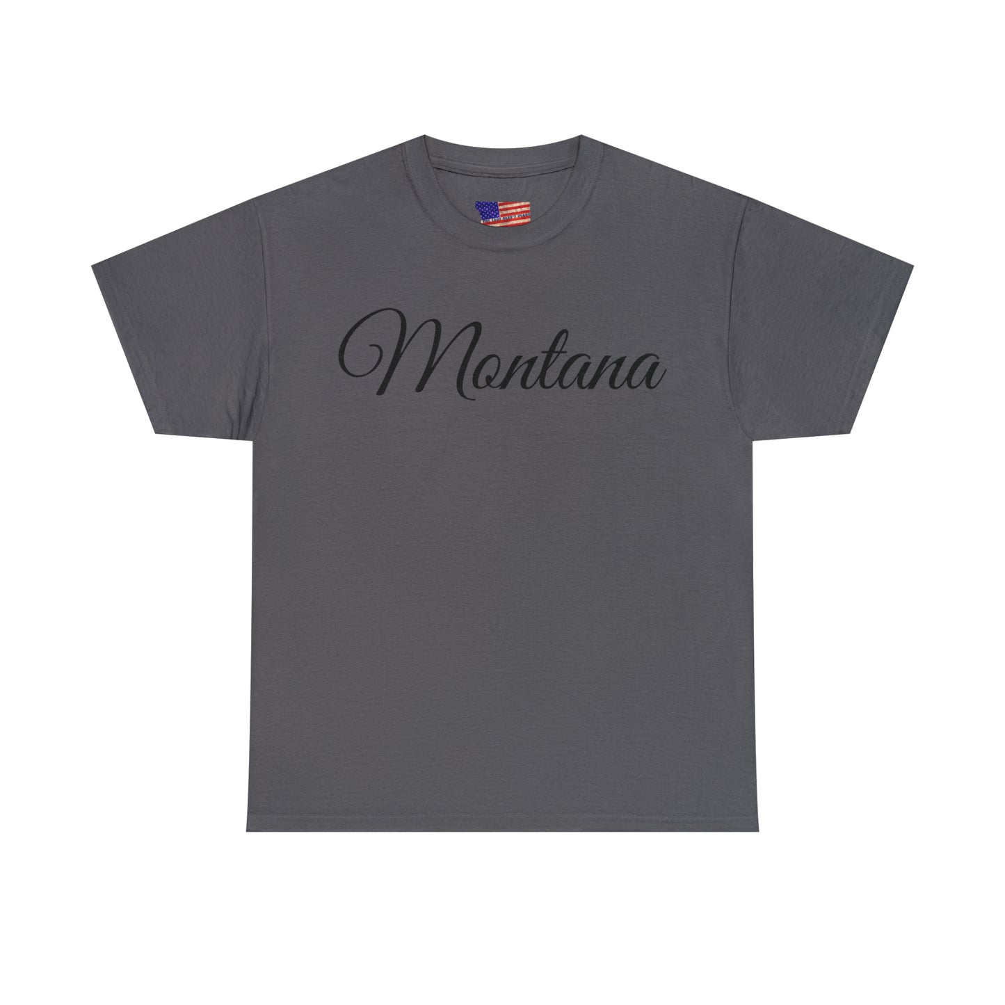 Montana Wild Horses - Unisex Heavy Cotton Tee