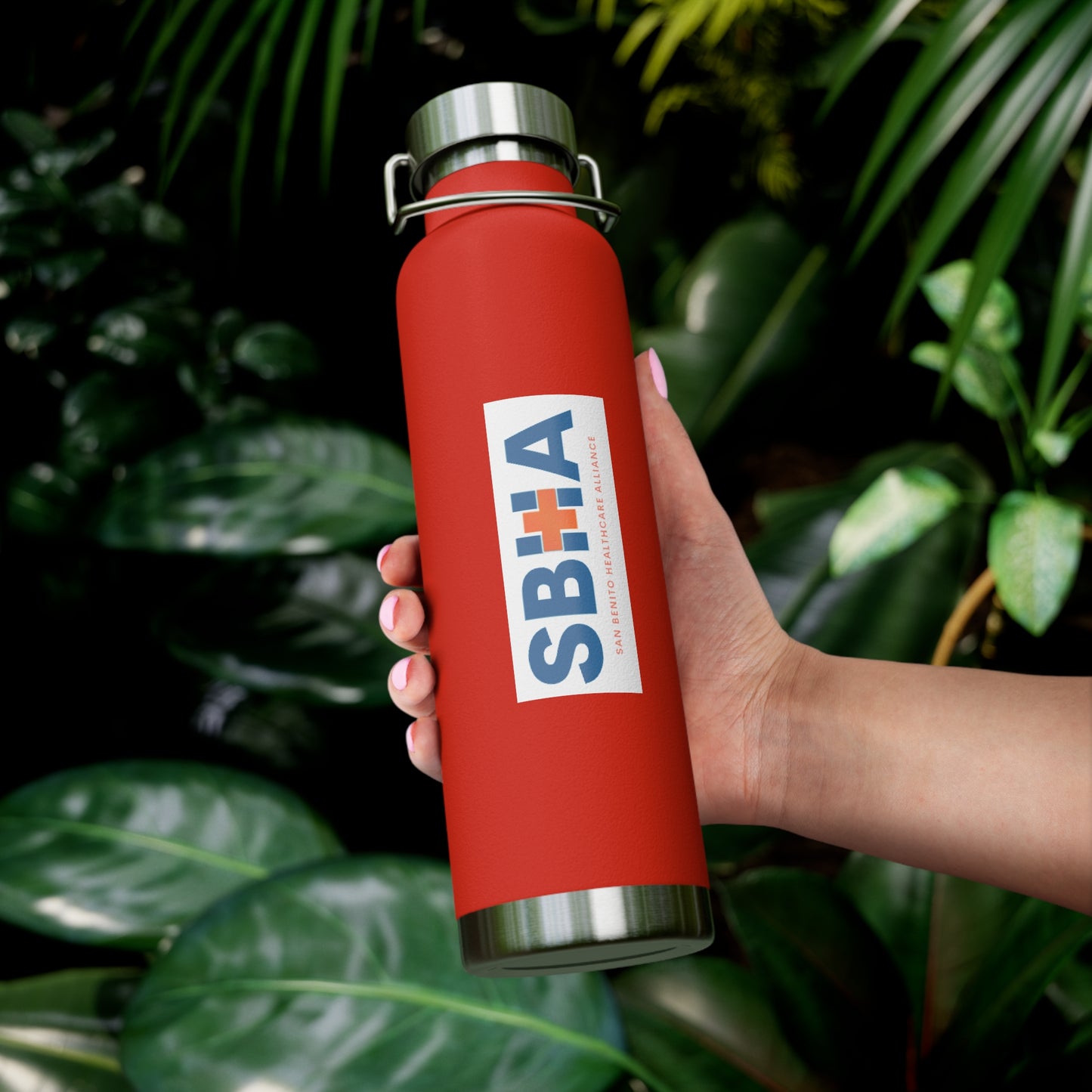 SBHA - Copper Vacuum Insulated Bottle, 22oz vertical