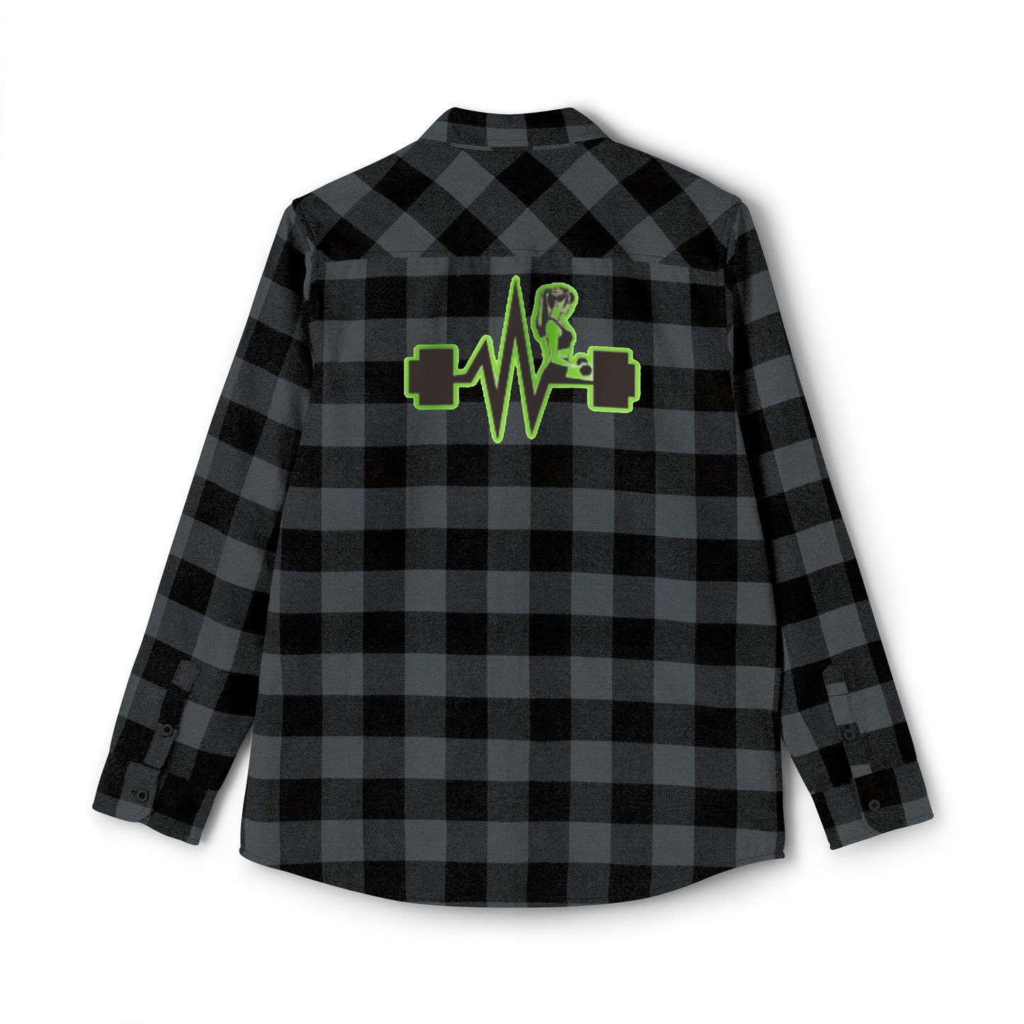 TRLD - Eco-Friendly Unisex Flannel Shirt - Fitness Vibe, Perfect for Outdoors & Gym Lovers