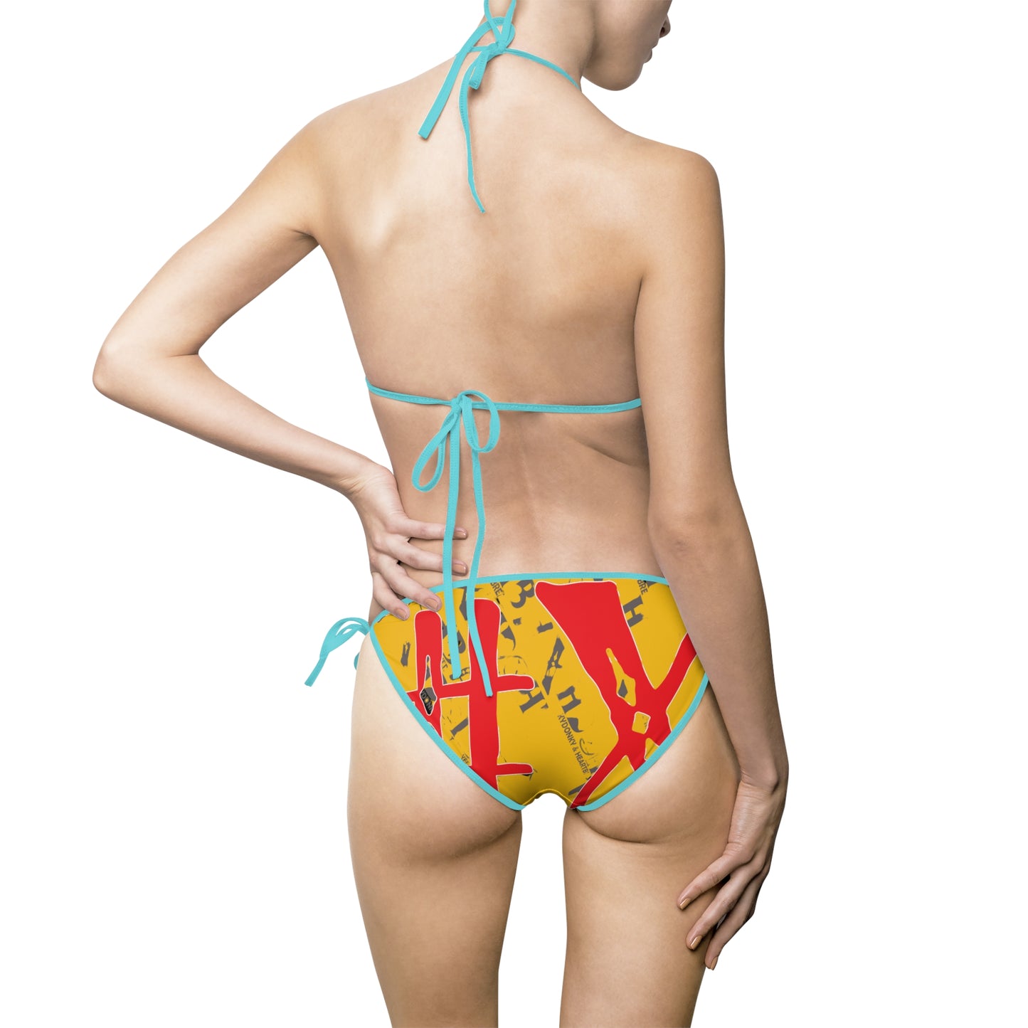 HD&HB #x - Women's Bikini Swimsuit (AOP)