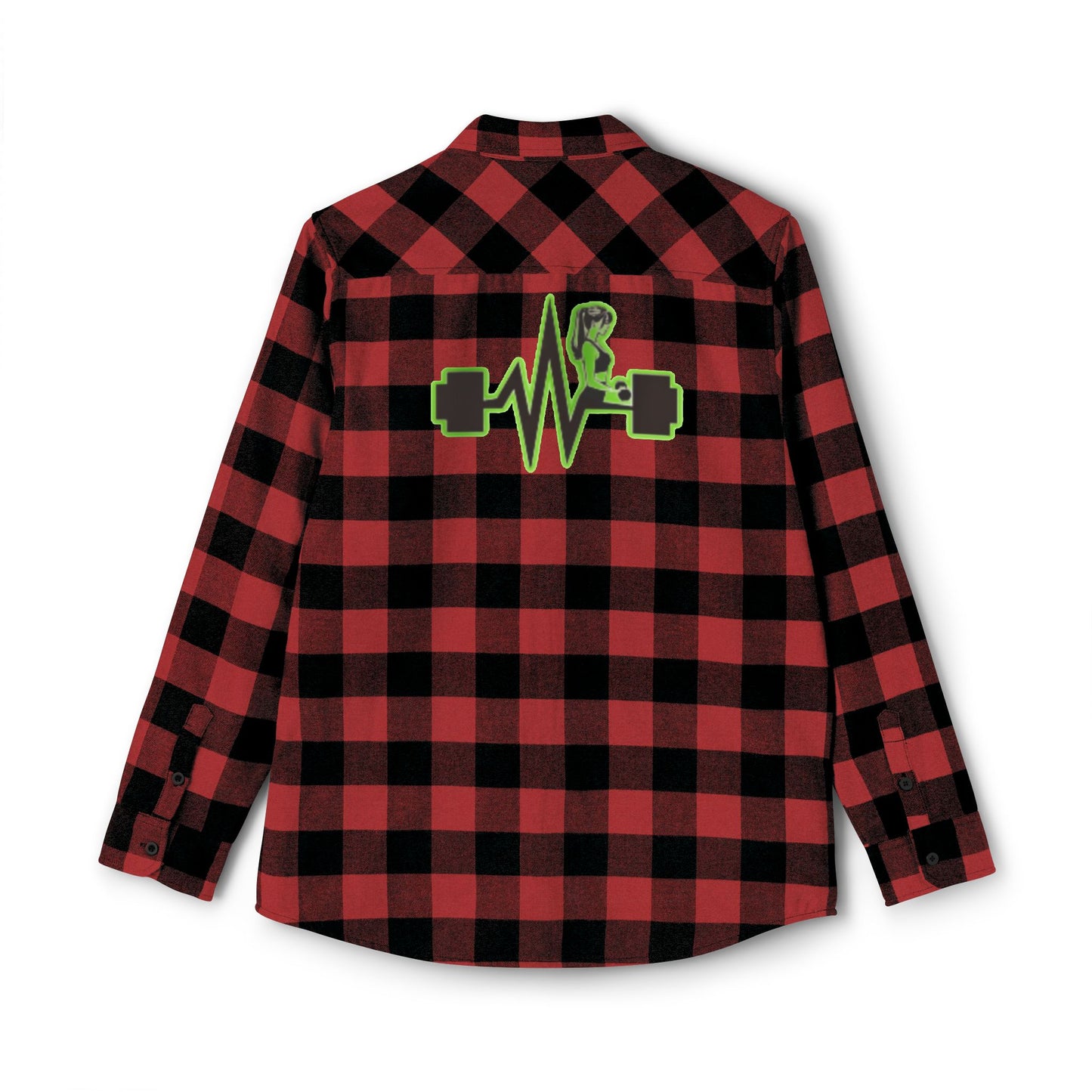 TRLD - Eco-Friendly Unisex Flannel Shirt - Fitness Vibe, Perfect for Outdoors & Gym Lovers