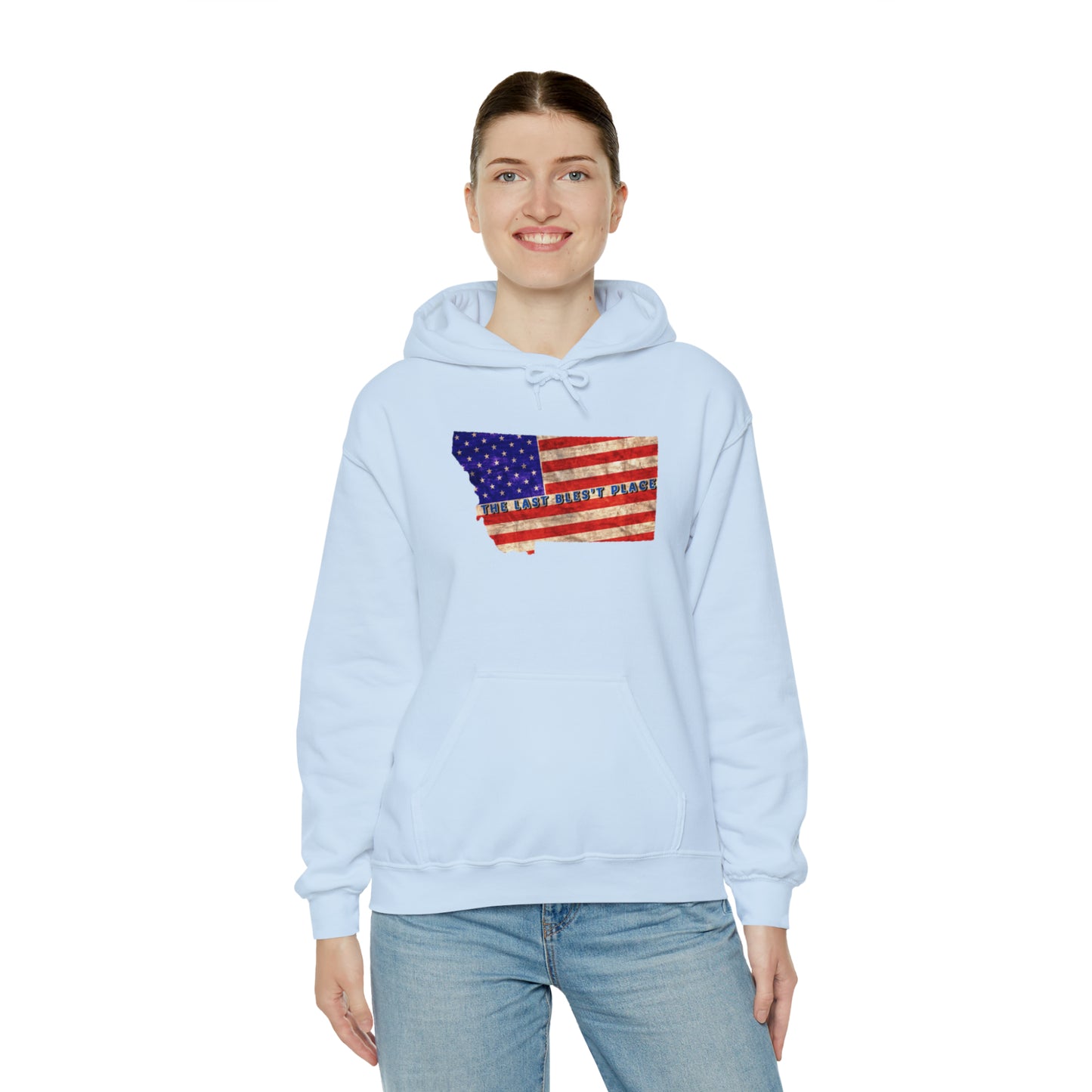 Custom The Last Blest Place - Unisex Heavy Blend™ Hooded Sweatshirt