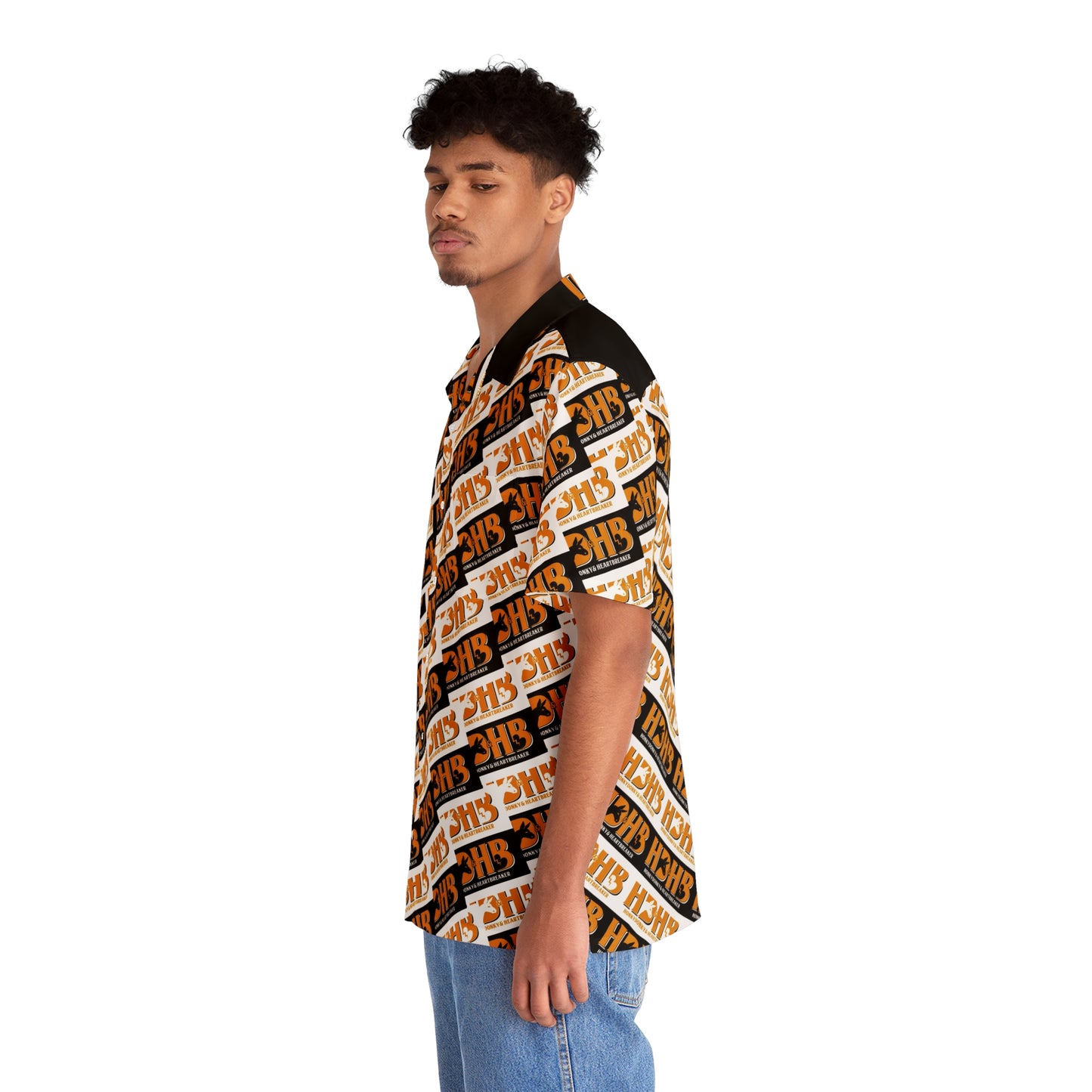 HD&HB SF GIANTS - Men's Hawaiian Shirt (AOP)