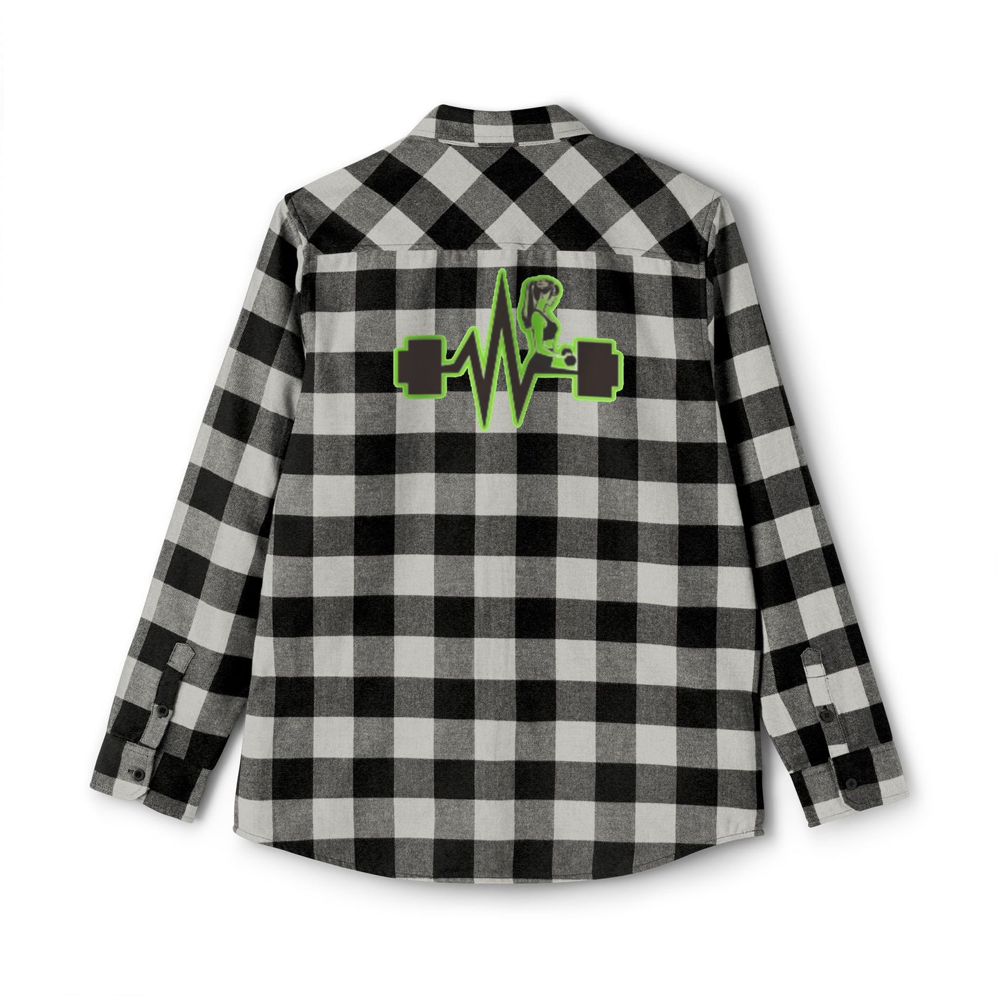TRLD - Eco-Friendly Unisex Flannel Shirt - Fitness Vibe, Perfect for Outdoors & Gym Lovers