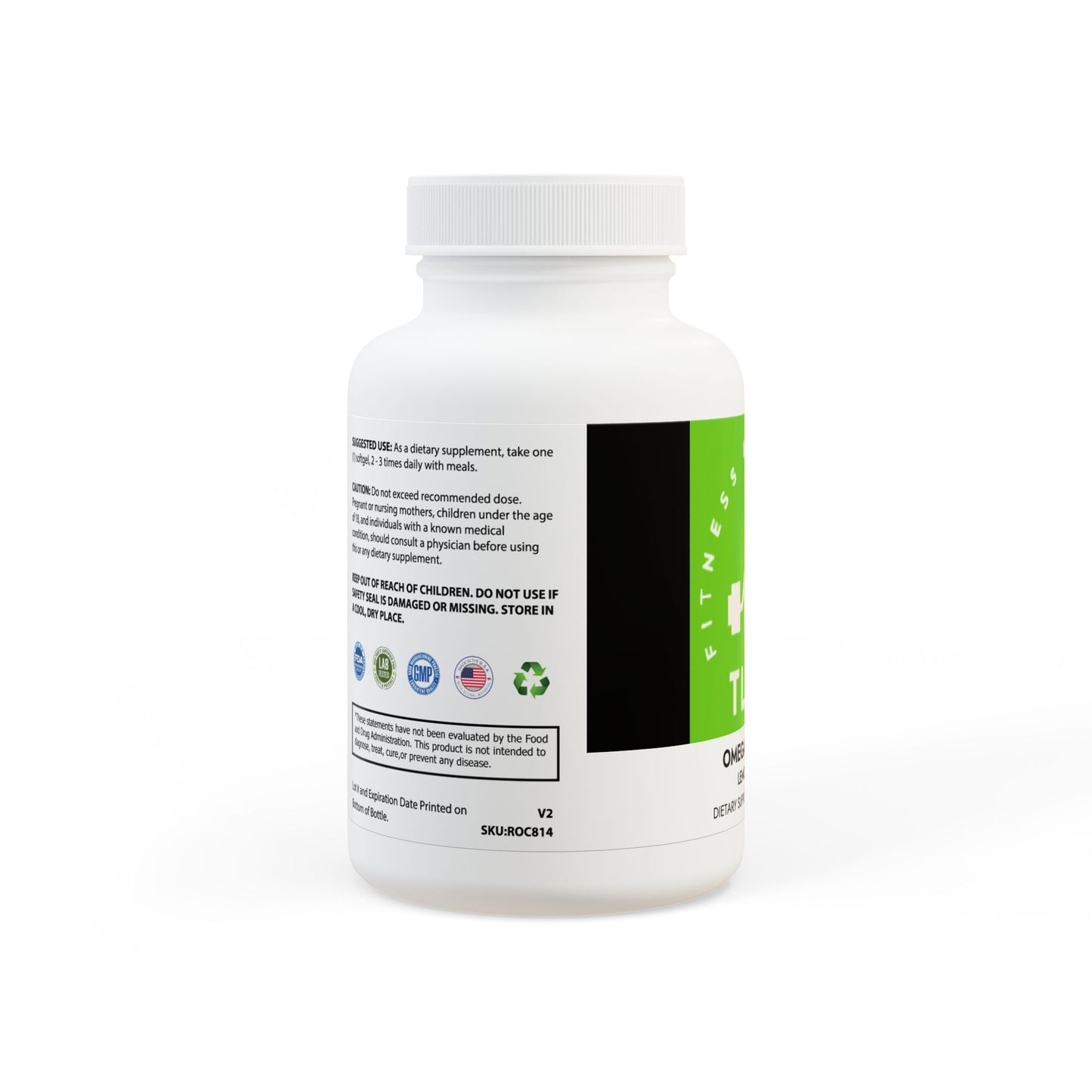 TLRD - Omega 3 Fish Oil Supplement (60 Softgels)