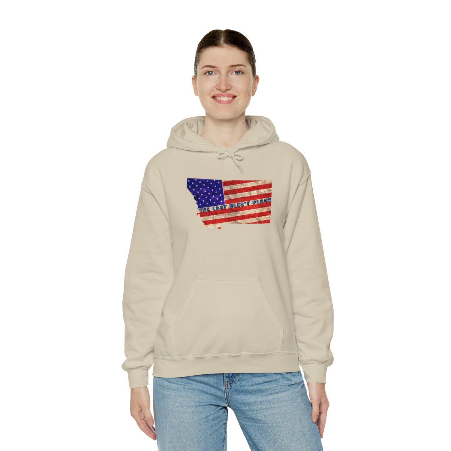 Custom The Last Blest Place - Unisex Heavy Blend™ Hooded Sweatshirt