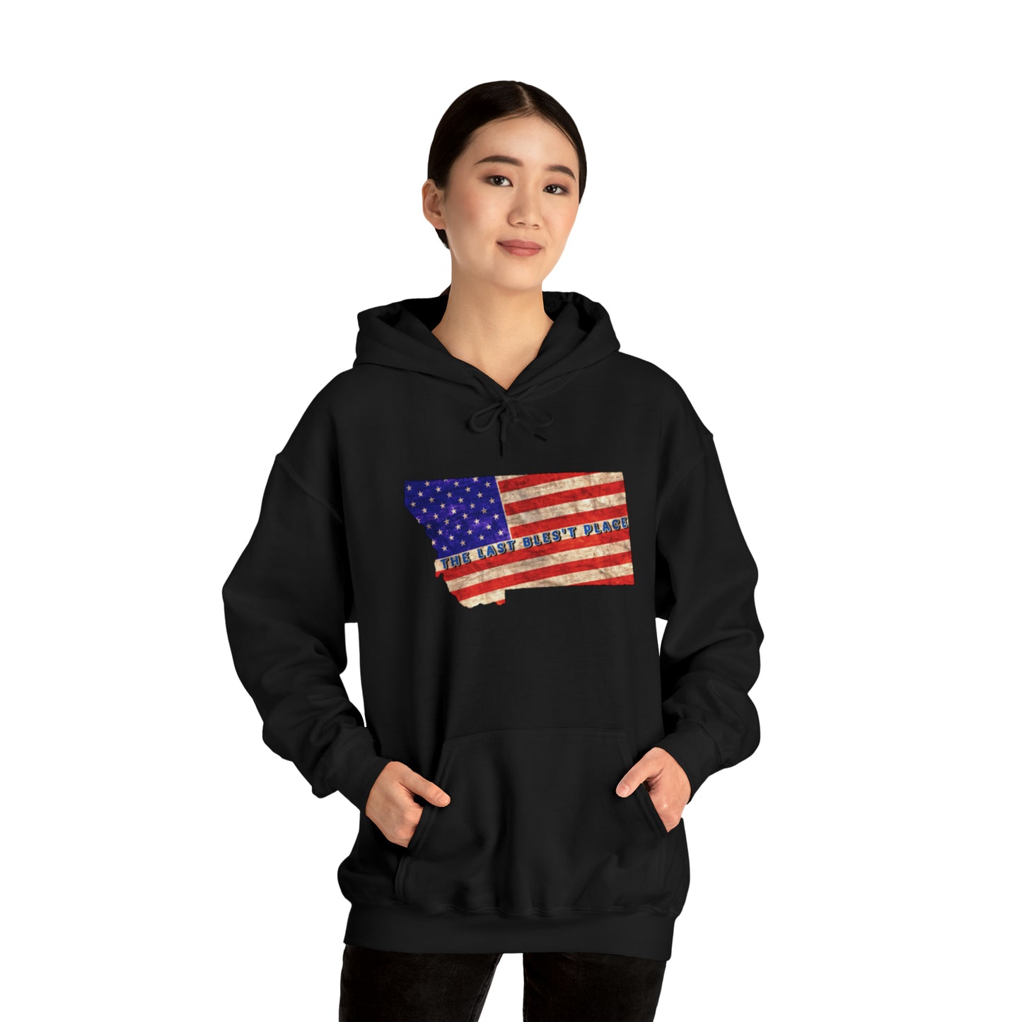 Custom The Last Blest Place - Unisex Heavy Blend™ Hooded Sweatshirt