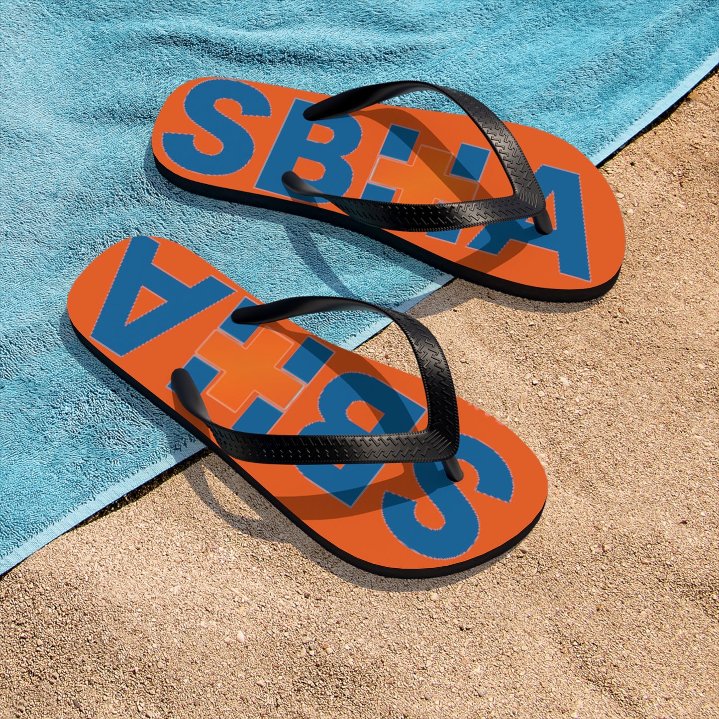 SBHA - Unisex Flip-Flops orange