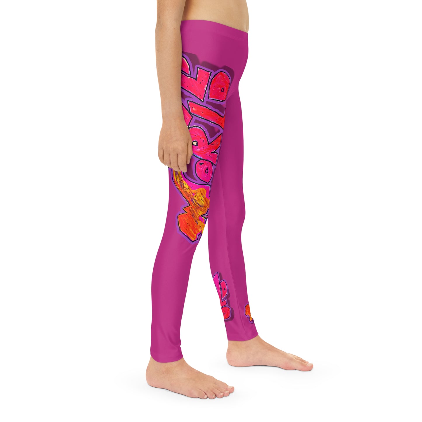 Wyld world Youth Full-Length Leggings (AOP)