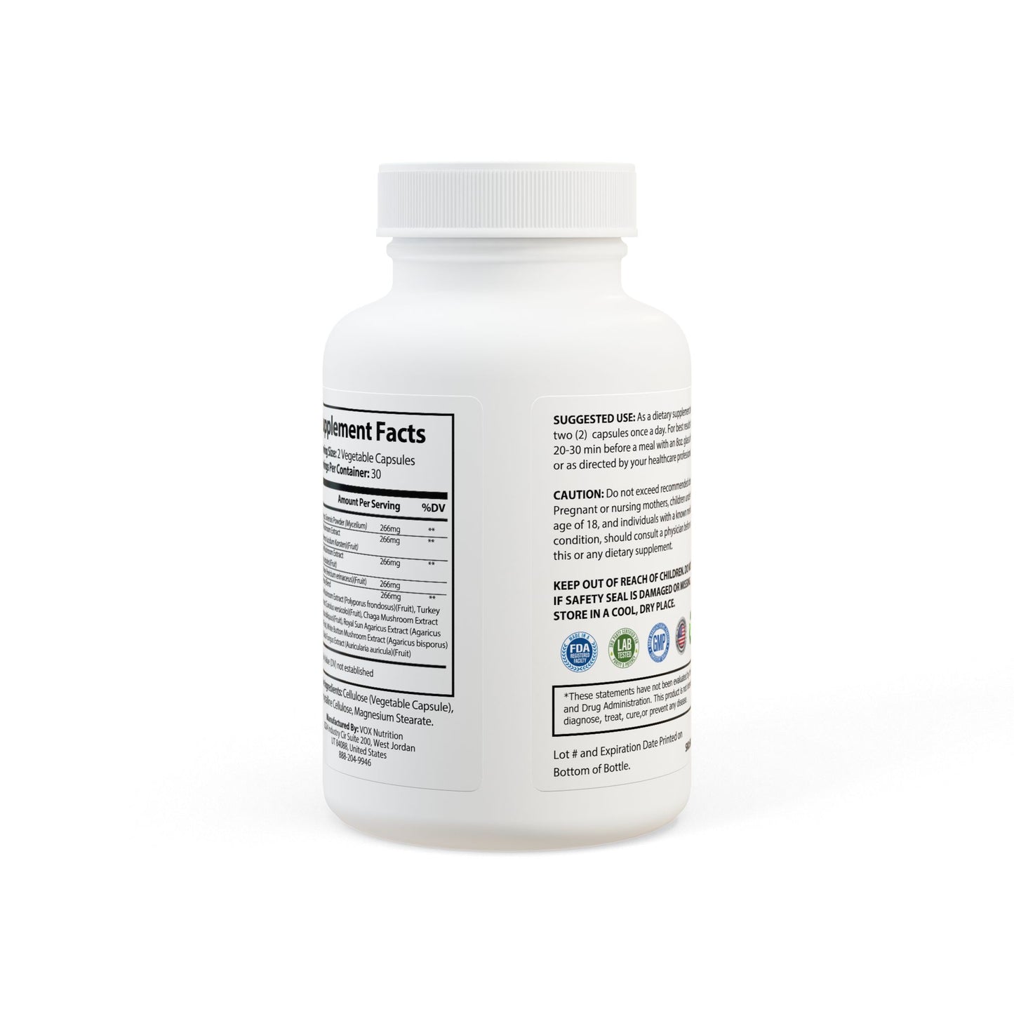 TLRD - Mushroom Blend Supplement (60 Capsules)