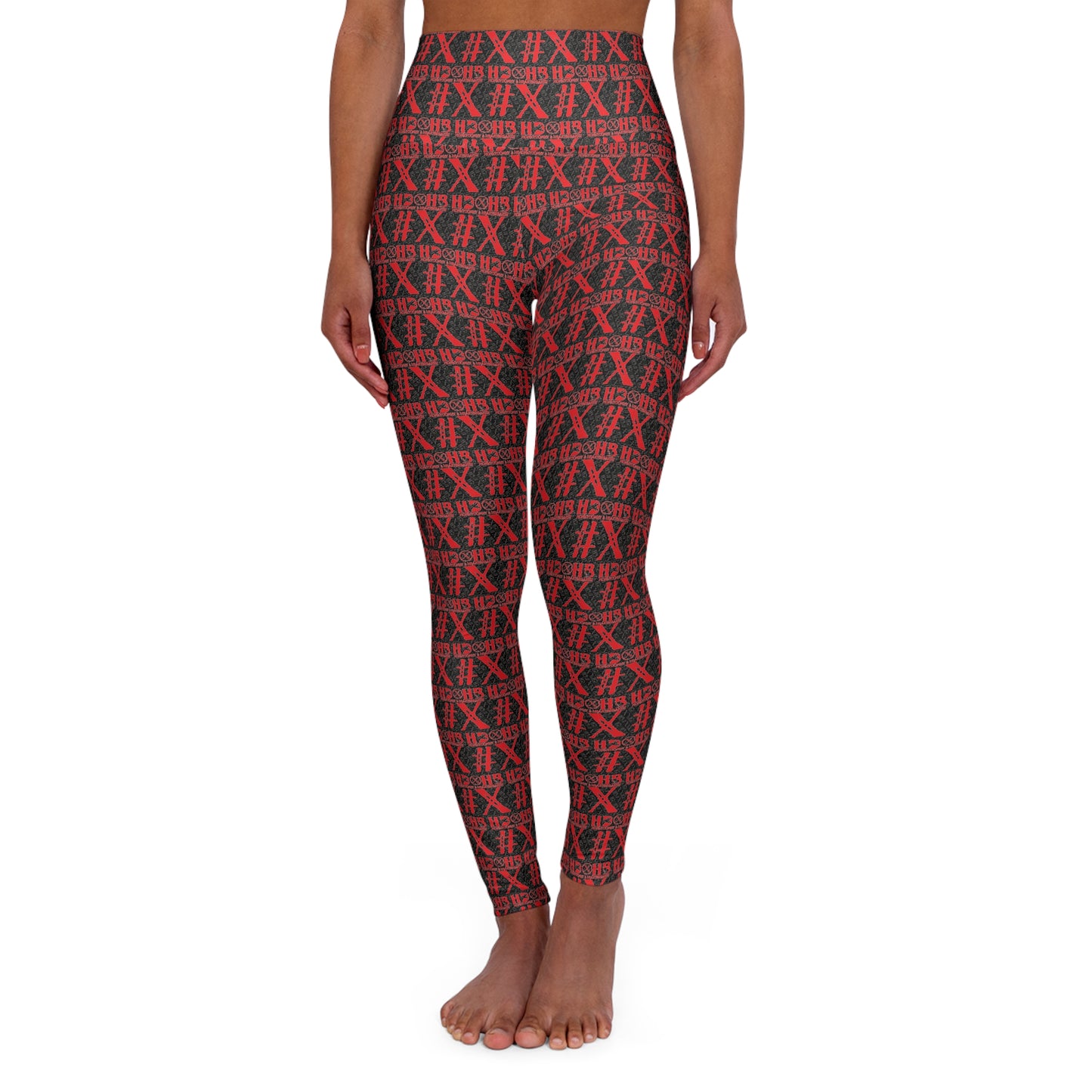 HD&HB #X - High Waisted Yoga Leggings (AOP)