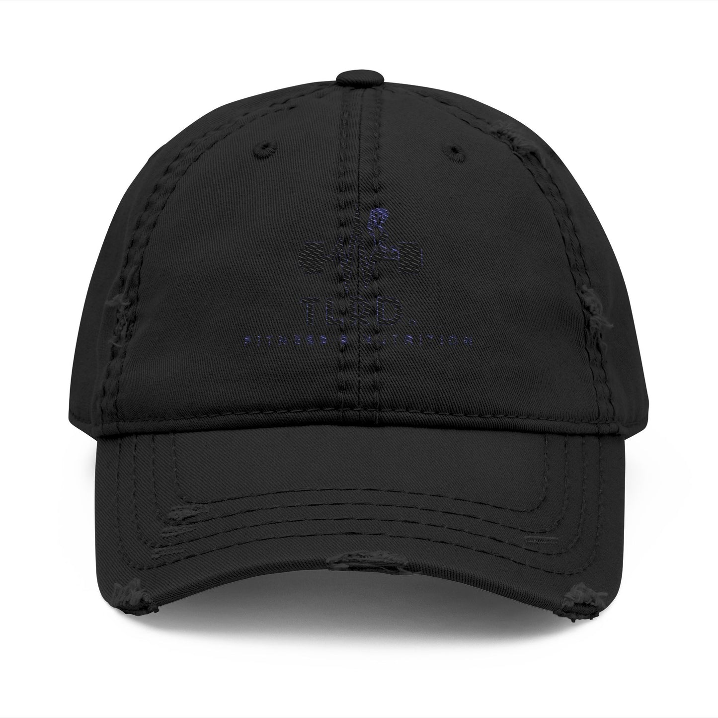 TRLD - Distressed Fitness Dad Hat -  Embroidery