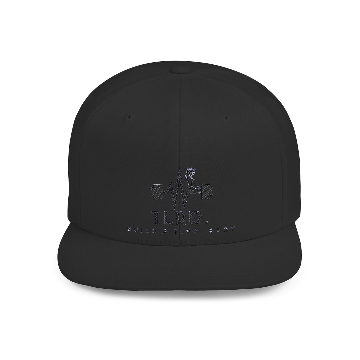 TLRD Fitness Flat Bill Snapback - Build a TLDR Body Cap for Gym Enthusiasts