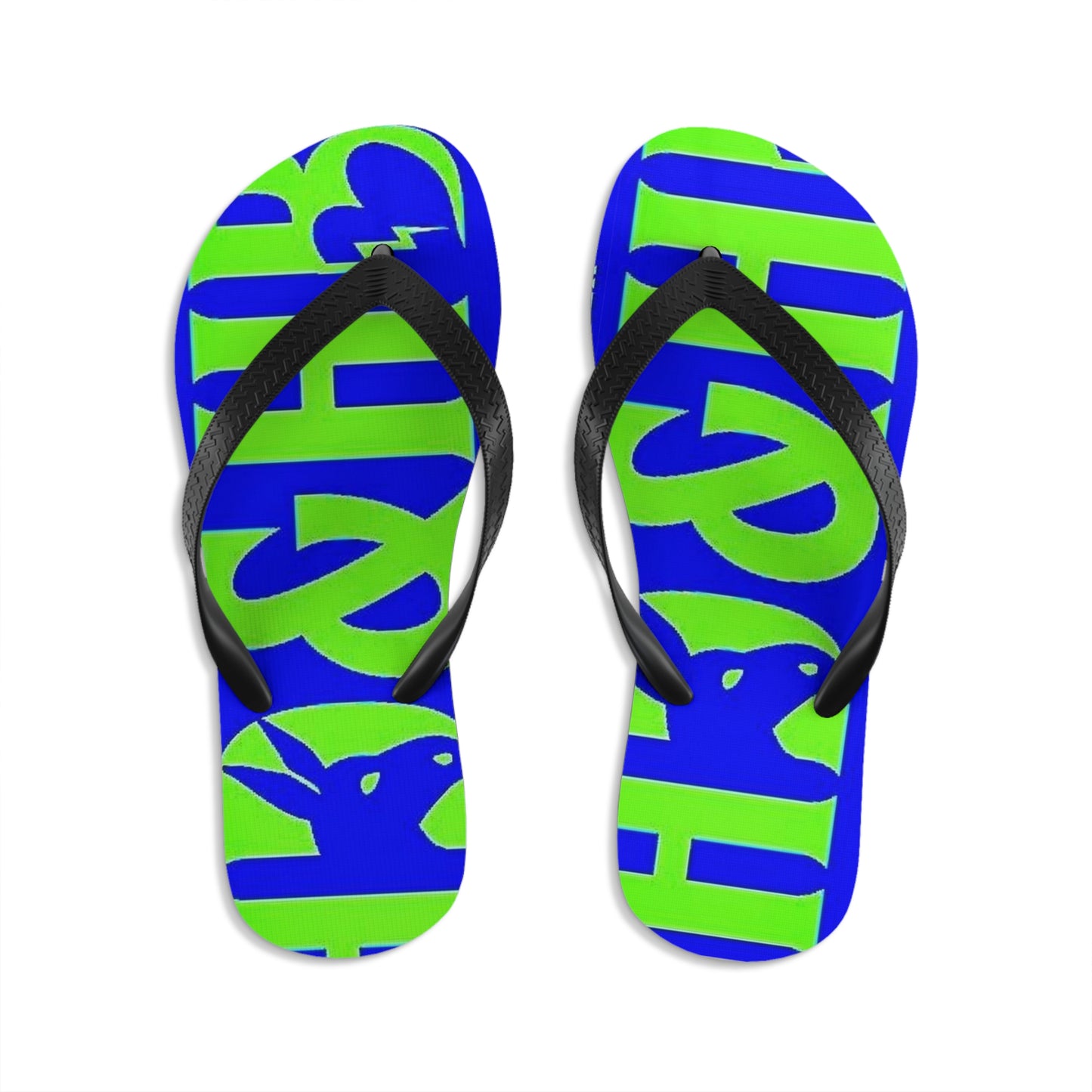 HD&HB - Unisex Flip-Flops orange