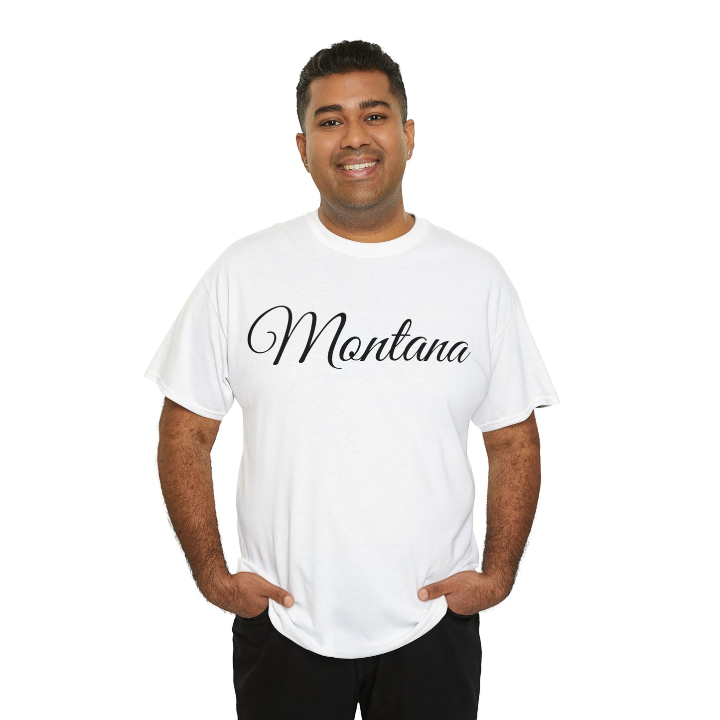 Montana Wild Horses - Unisex Heavy Cotton Tee