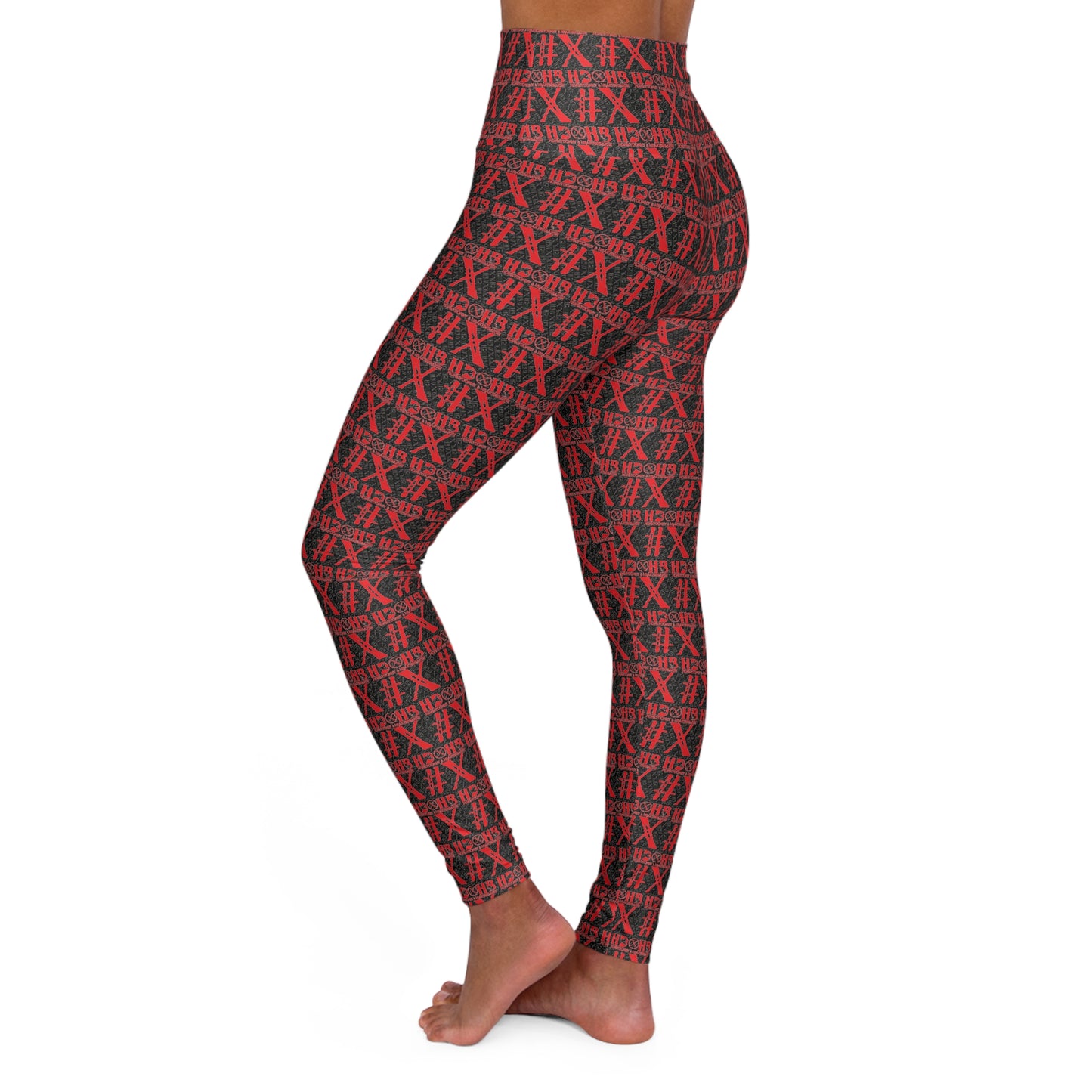 HD&HB #X - High Waisted Yoga Leggings (AOP)