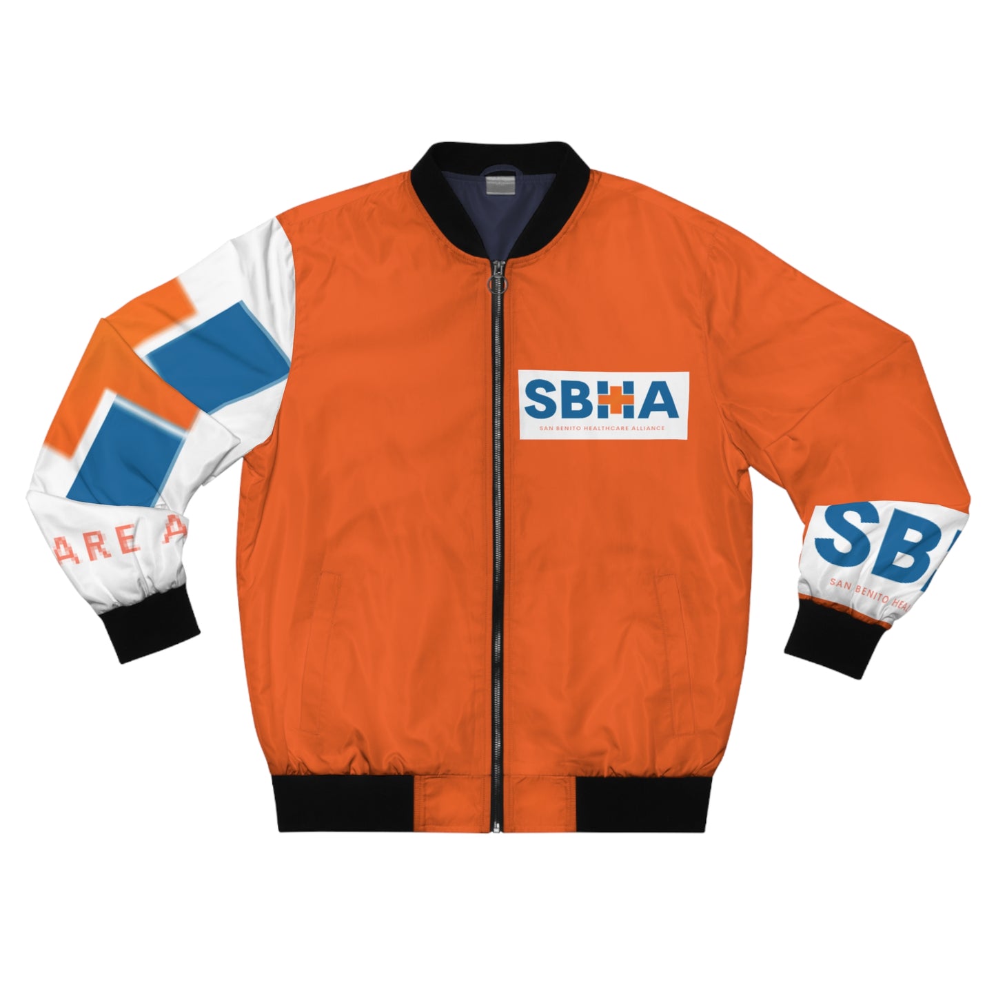 SBHA - Men's Bomber Jacket (AOP) orange