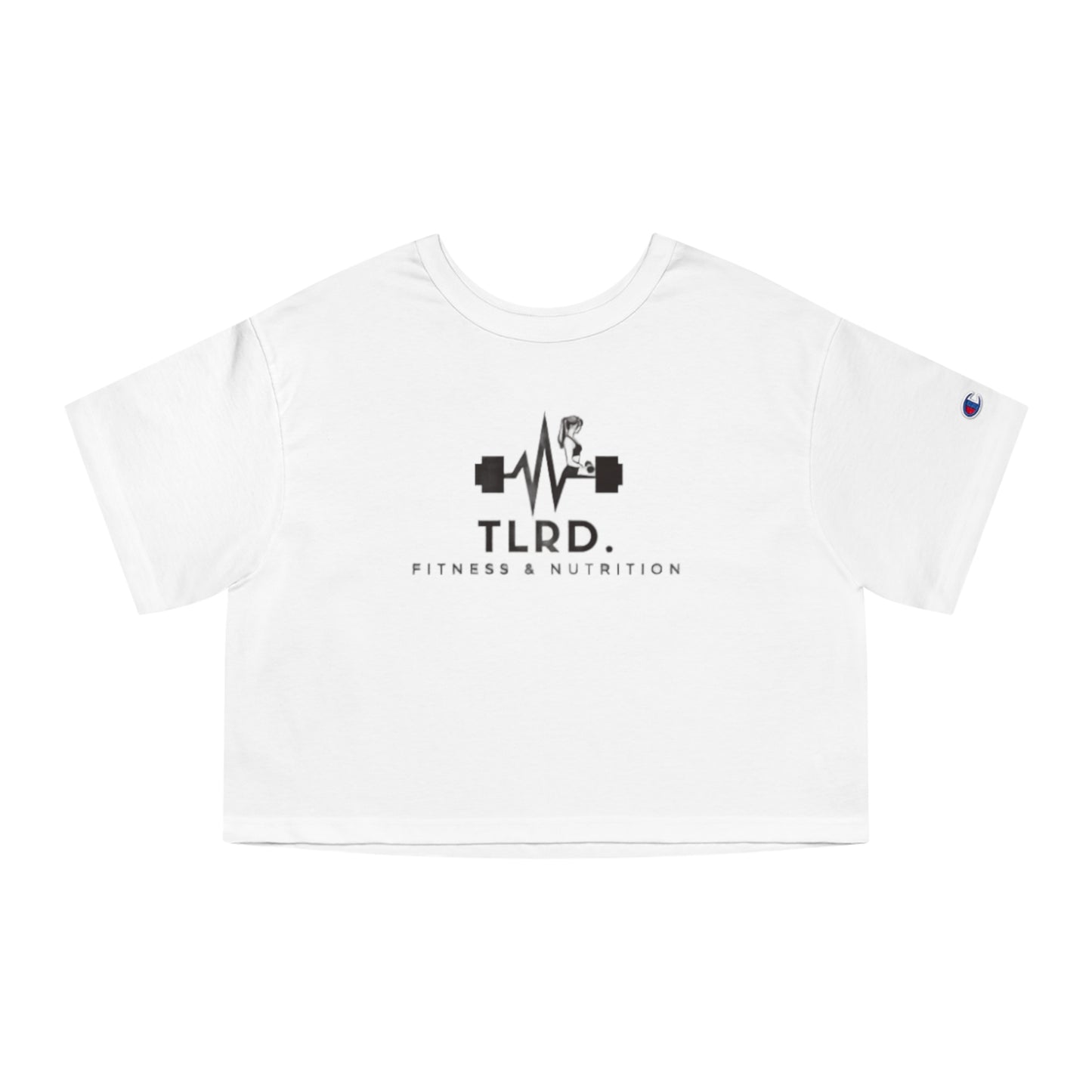 TLRD Fitness & Nutrition Cropped T-Shirt for Active Women
