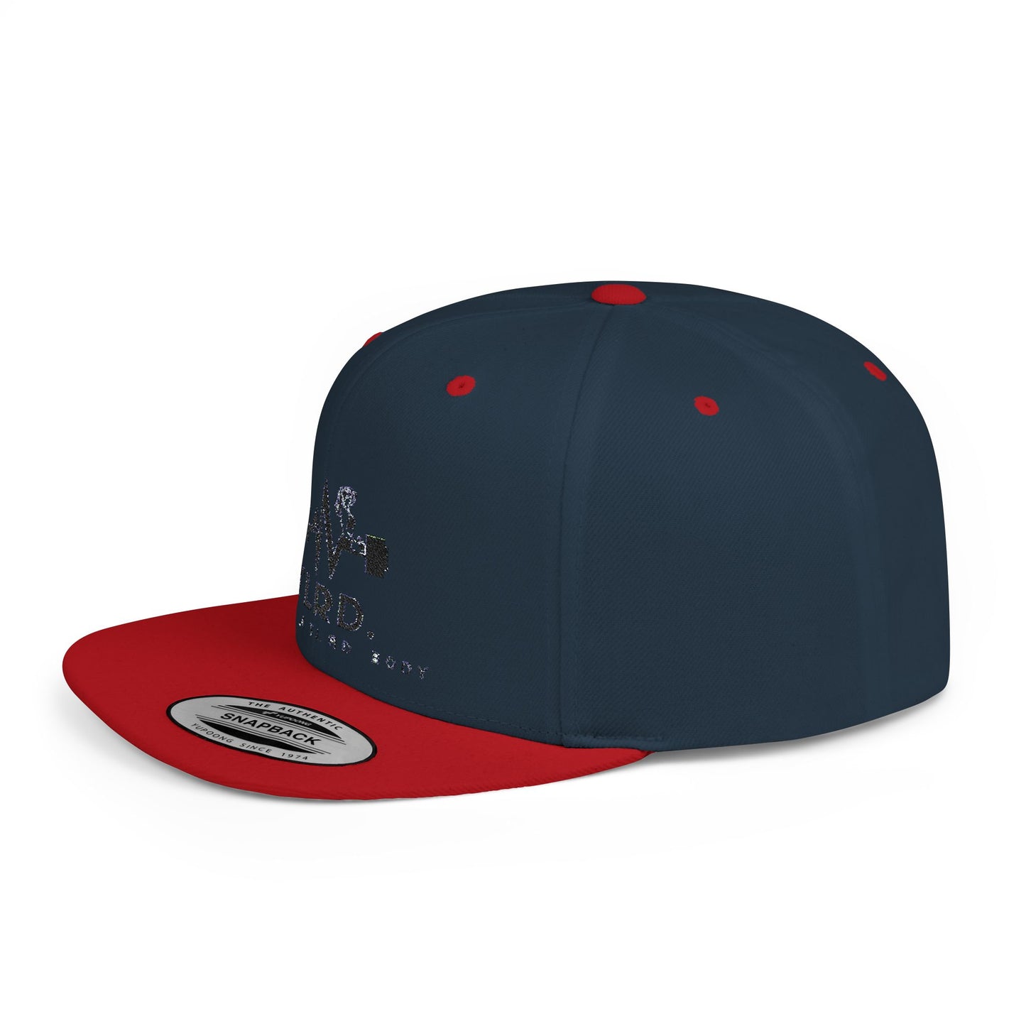 TLRD Fitness Flat Bill Snapback - Build a TLDR Body Cap for Gym Enthusiasts