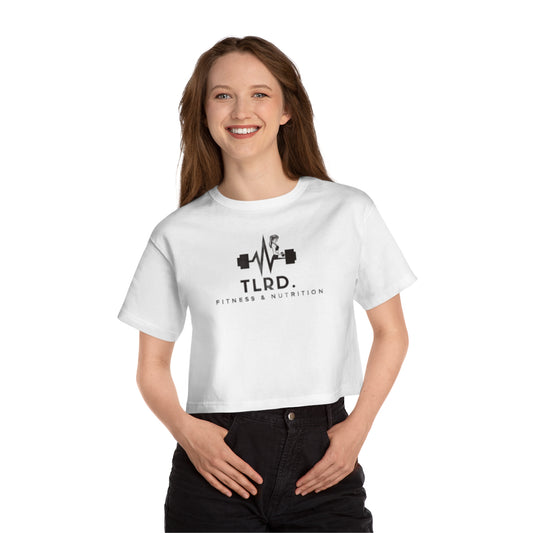 TLRD Fitness & Nutrition Cropped T-Shirt for Active Women