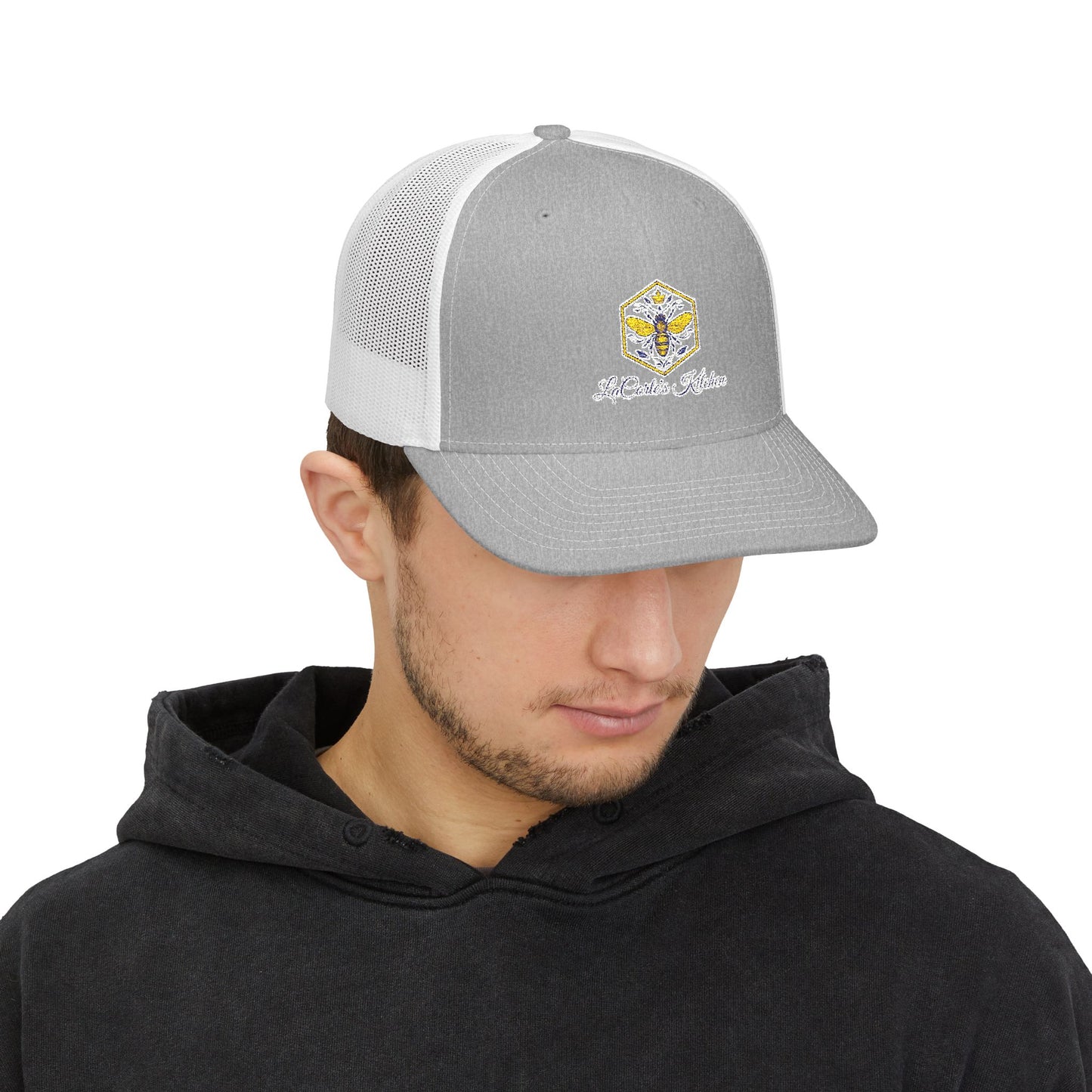 Embroidered Snapback Trucker Cap - Stylish Accessories for Outdoors, Casual Wear, Gifts for Him/Her, Summer Fashion, Festival Ready