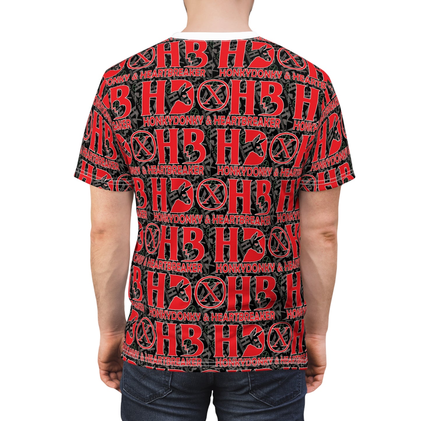 HD&HB Album Cover- Unisex Cut & Sew Tee (AOP)