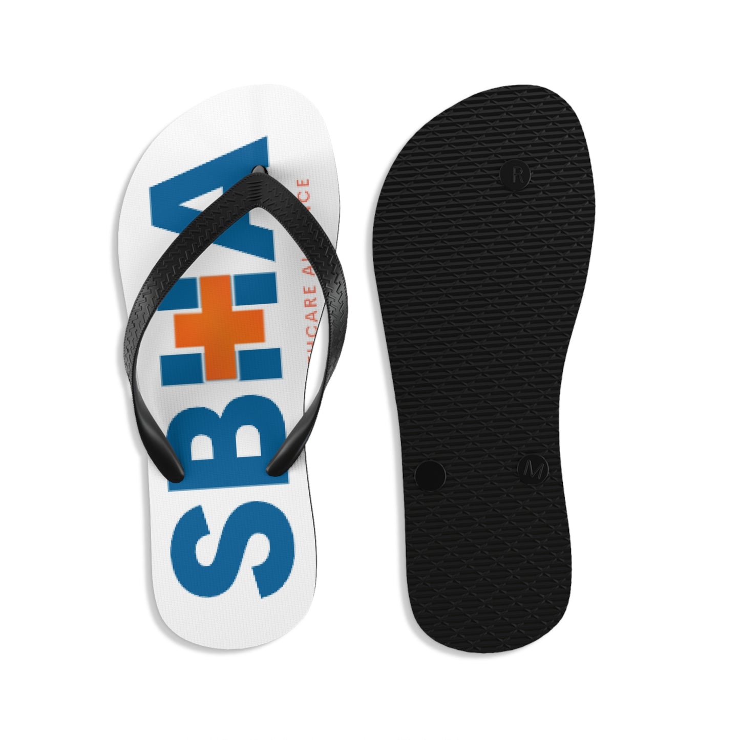 SBHA - Unisex Flip-Flops white