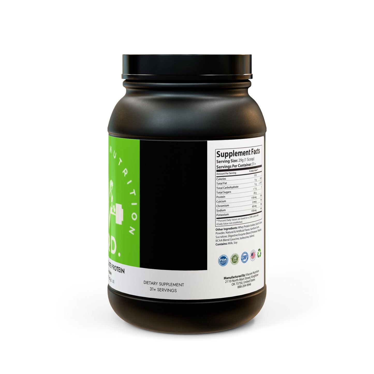 TLRD - Whey Isolate Protein Supplement (907g, 2lb)