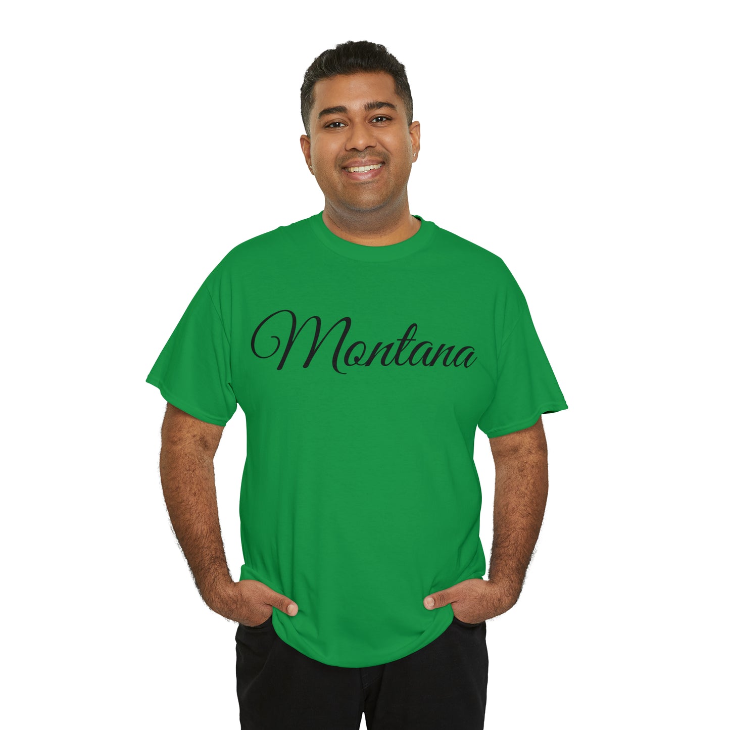 Montana Wild Horses - Unisex Heavy Cotton Tee