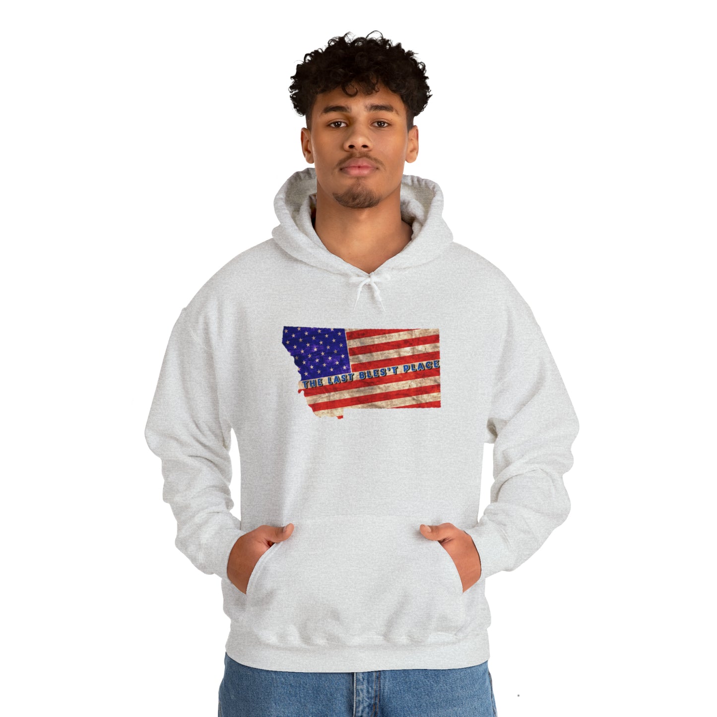 Custom The Last Blest Place - Unisex Heavy Blend™ Hooded Sweatshirt