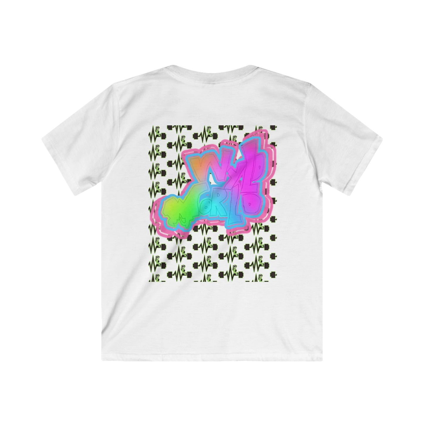 Kids Fitness & Fun Tee - TLDR. Nutrition & Graffiti Design