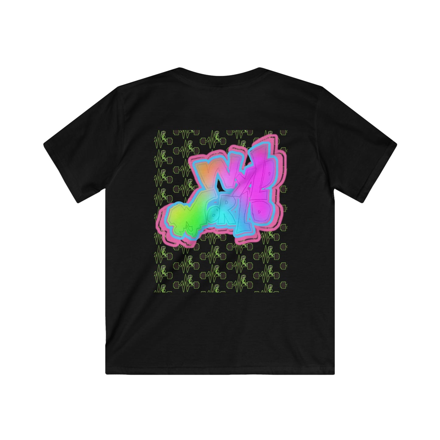 Kids Fitness & Fun Tee - TLDR. Nutrition & Graffiti Design