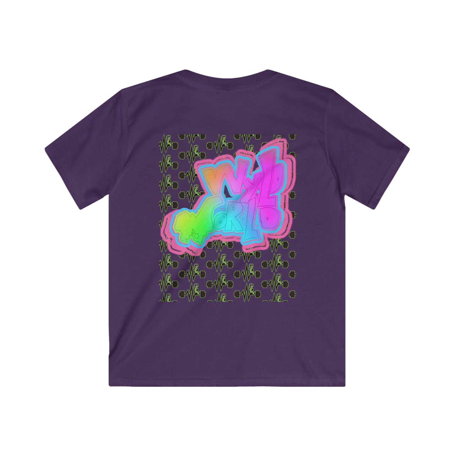 Kids Fitness & Fun Tee - TLDR. Nutrition & Graffiti Design